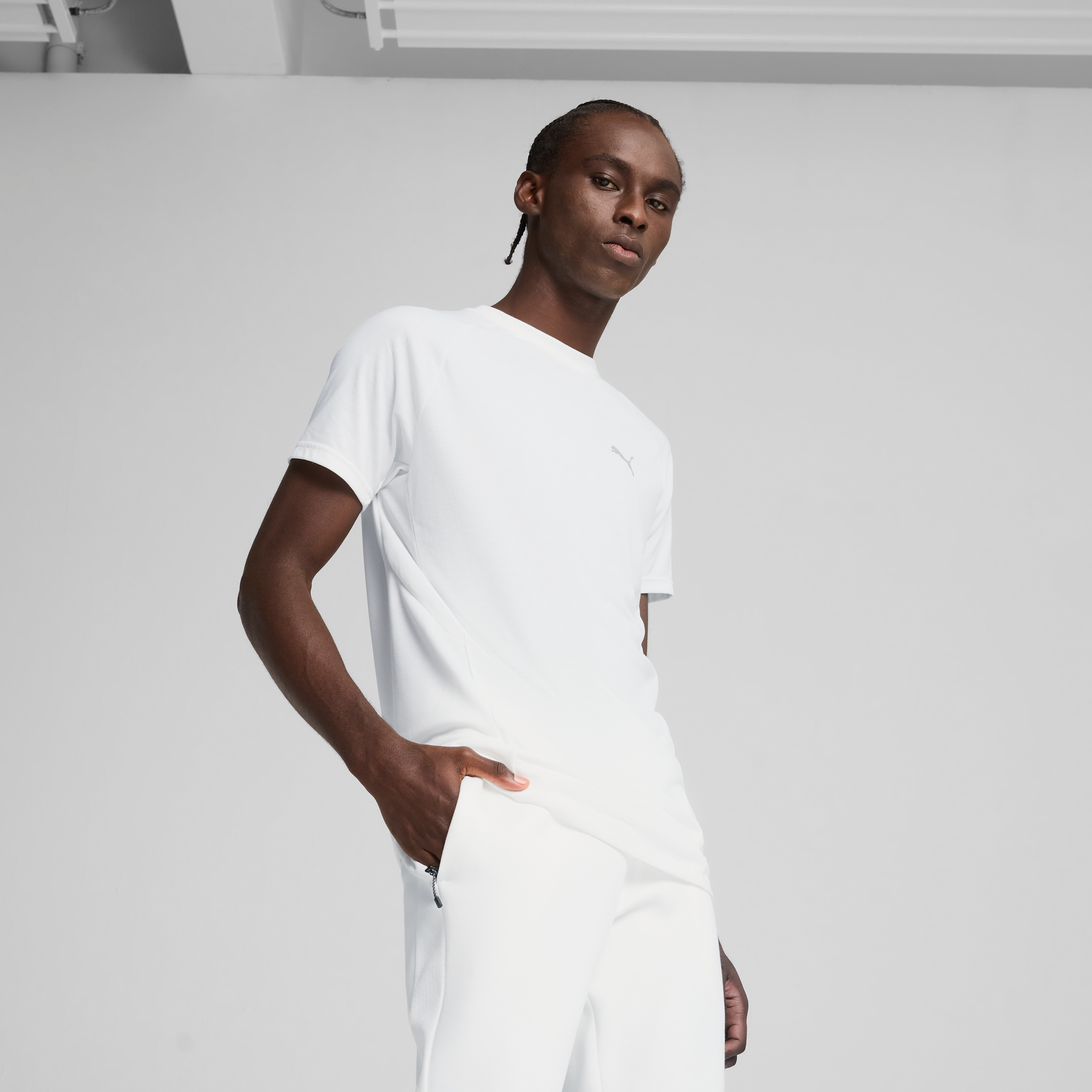 Mens Evostripe Short Sleeve T-Shirt