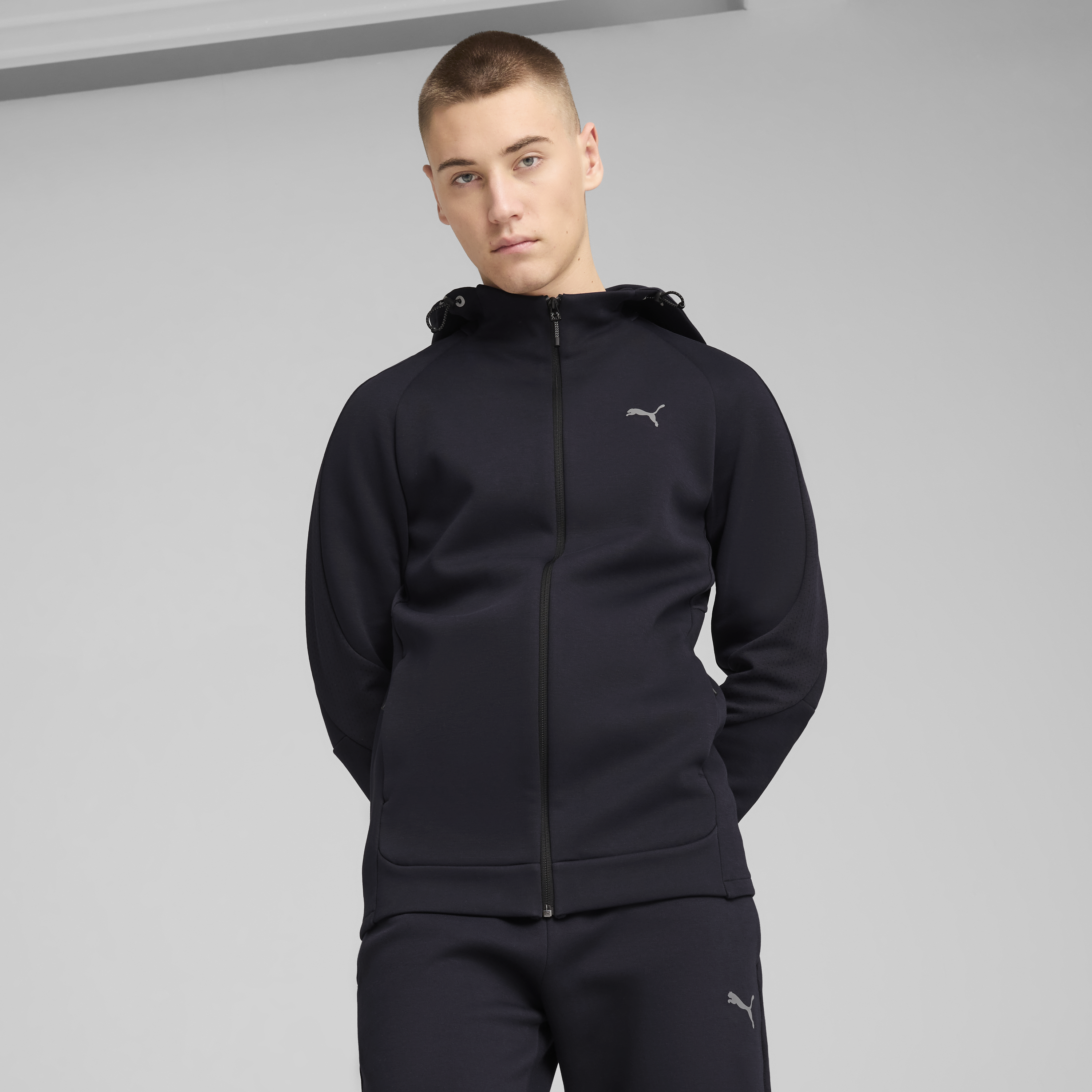 Mens Evostripe Core Full Zip Jacket