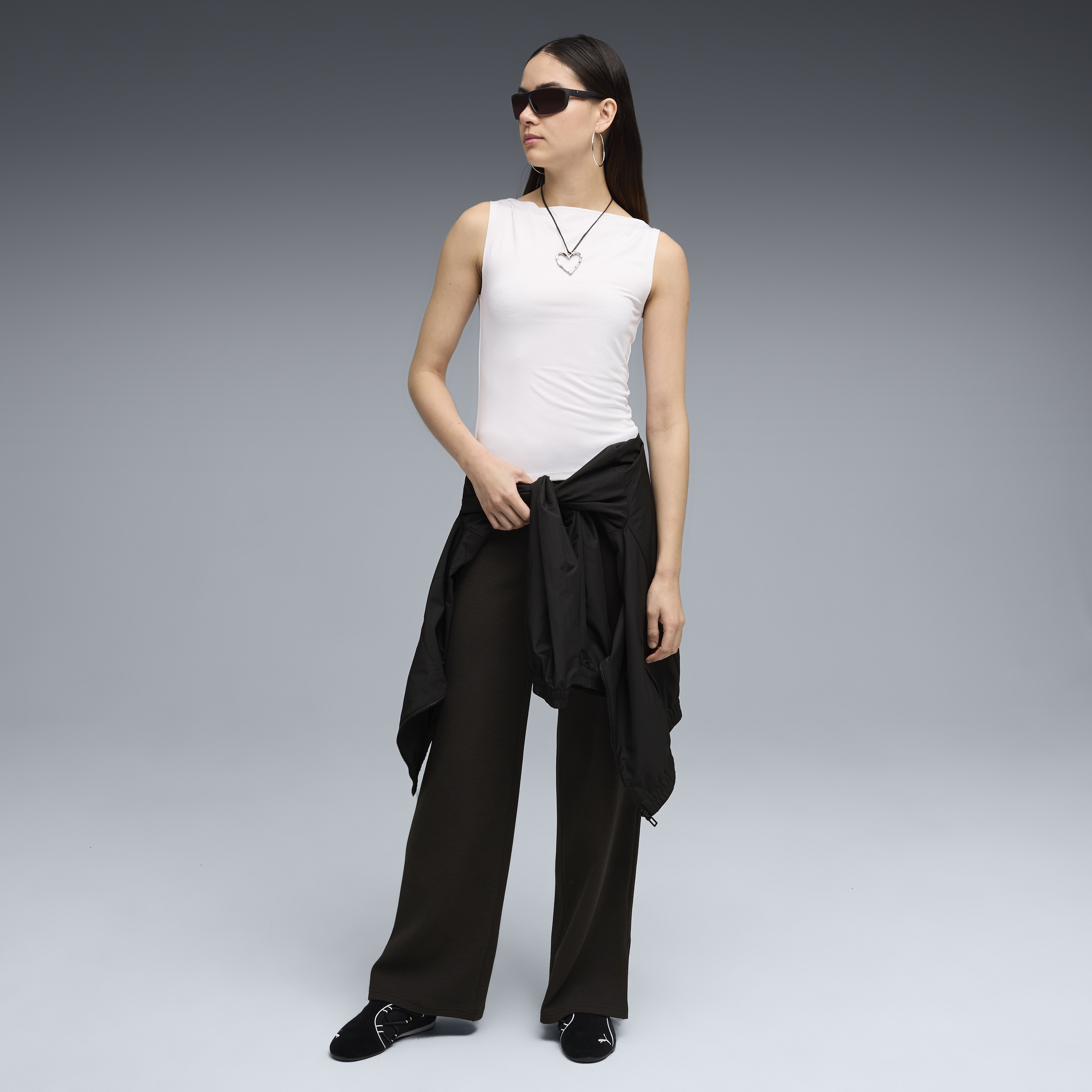 Womens Elevated High Waisted Pants