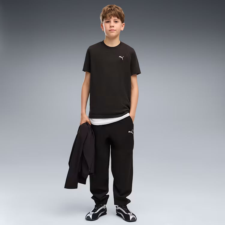 Junior Boys Puma Tech Short Sleeve Tshirt