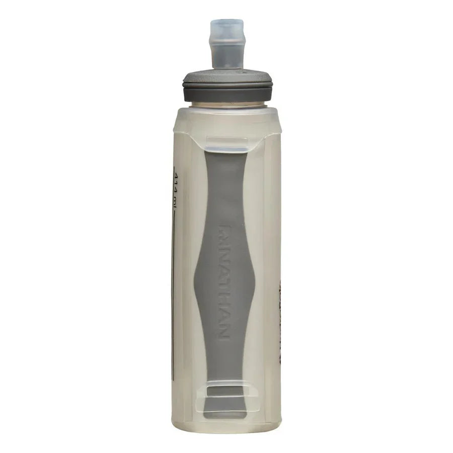 Pinnacle 14Oz Soft Flask Black/Reflective Silver