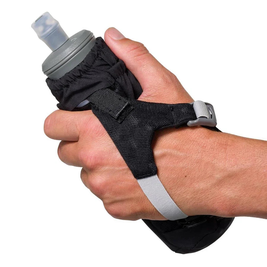 Pinnacle 14Oz Soft Flask Black/Reflective Silver