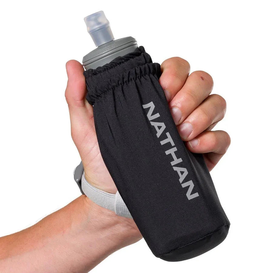 Pinnacle 14Oz Soft Flask Black/Reflective Silver