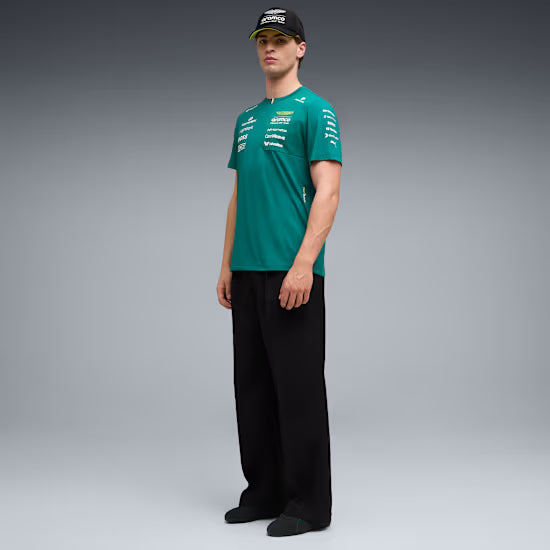 Mens Aston Martin F1 Drivers Replica T-Shirt
