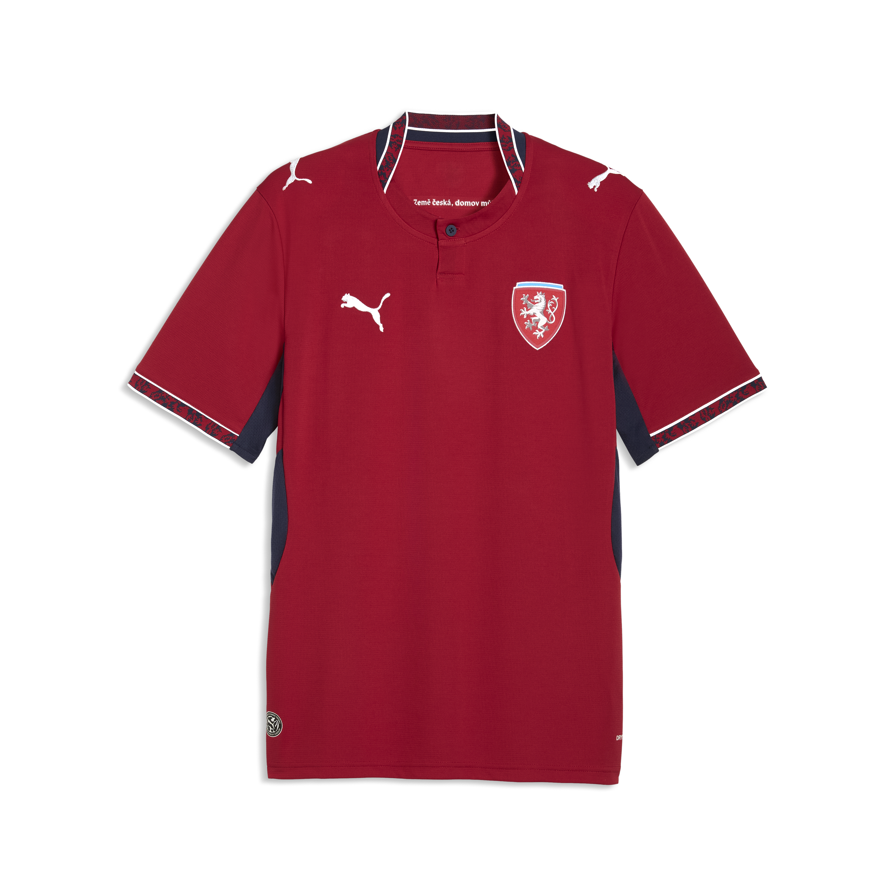 Mens Czech Republic FACR Home 25/26 Replica Jersey