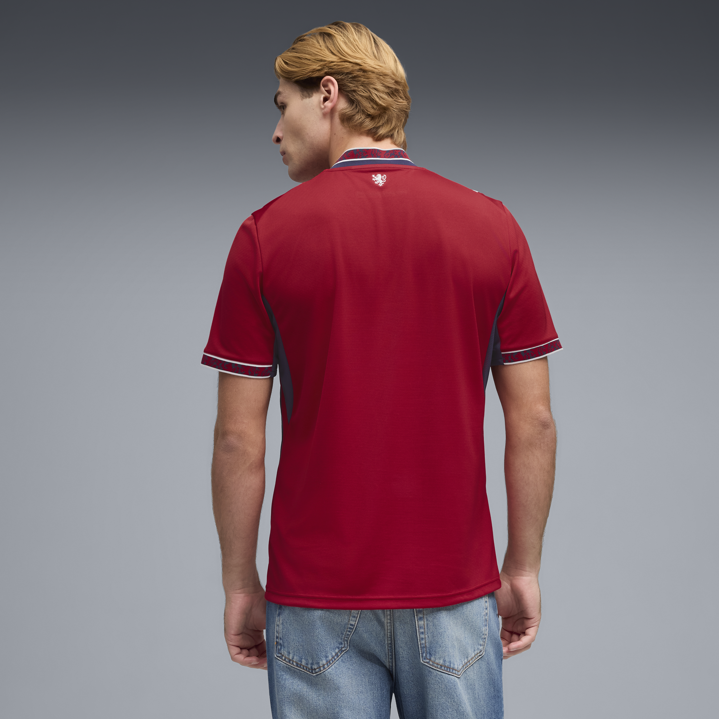 Mens Czech Republic FACR Home 25/26 Replica Jersey
