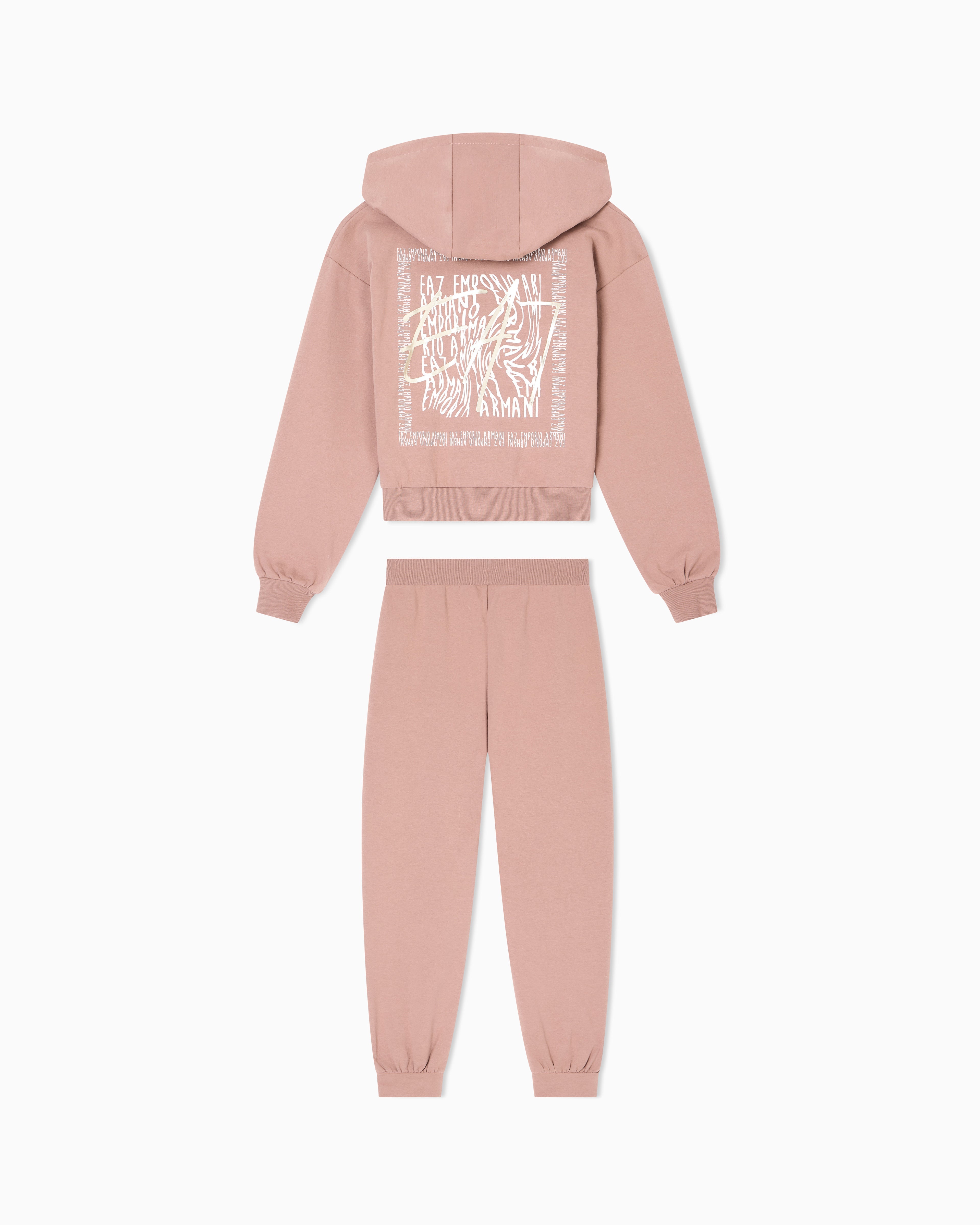 Girls Hoodie And Jogger Set