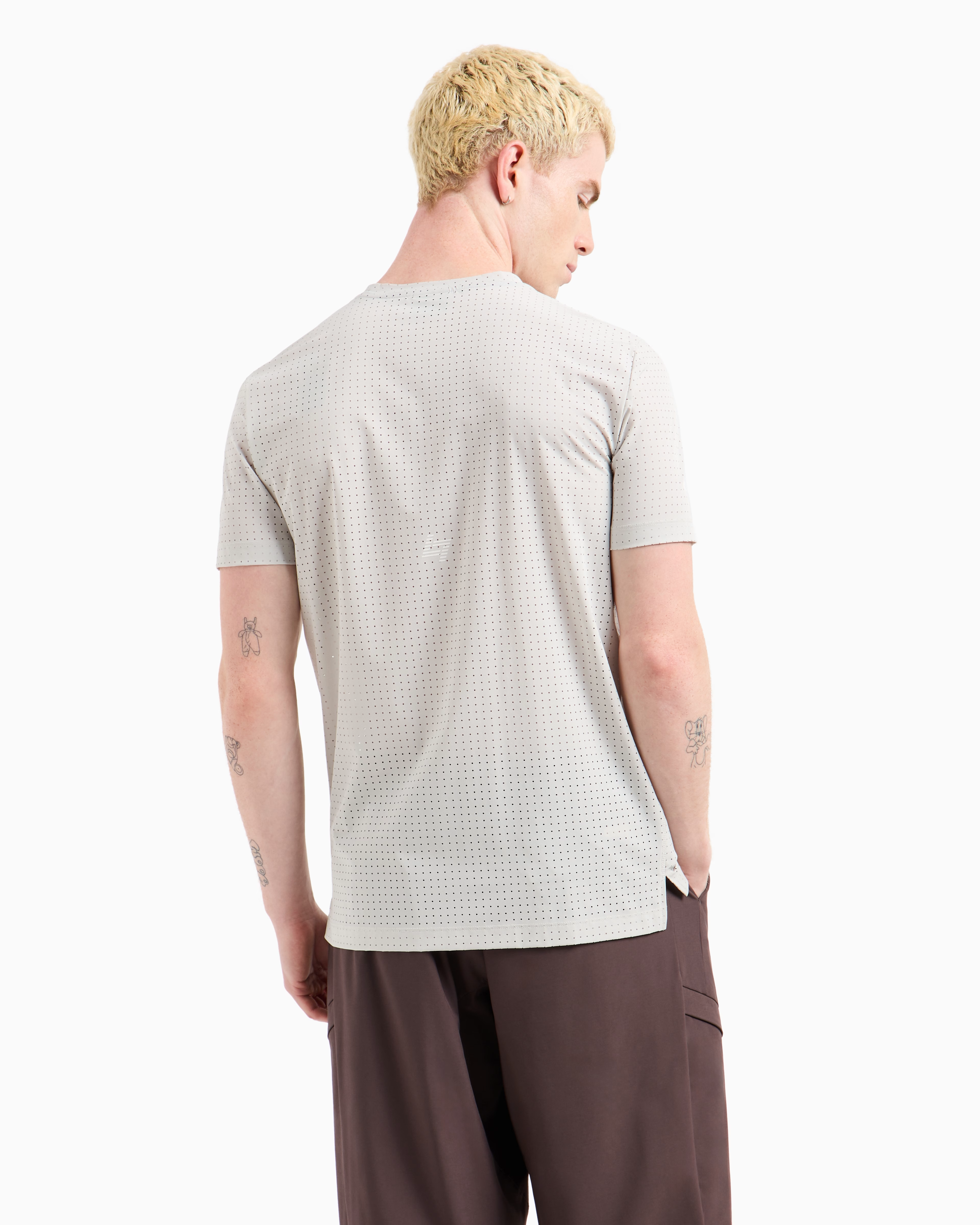 Mens Ventus7 Performance Perforated Short Sleeve T-Shirt