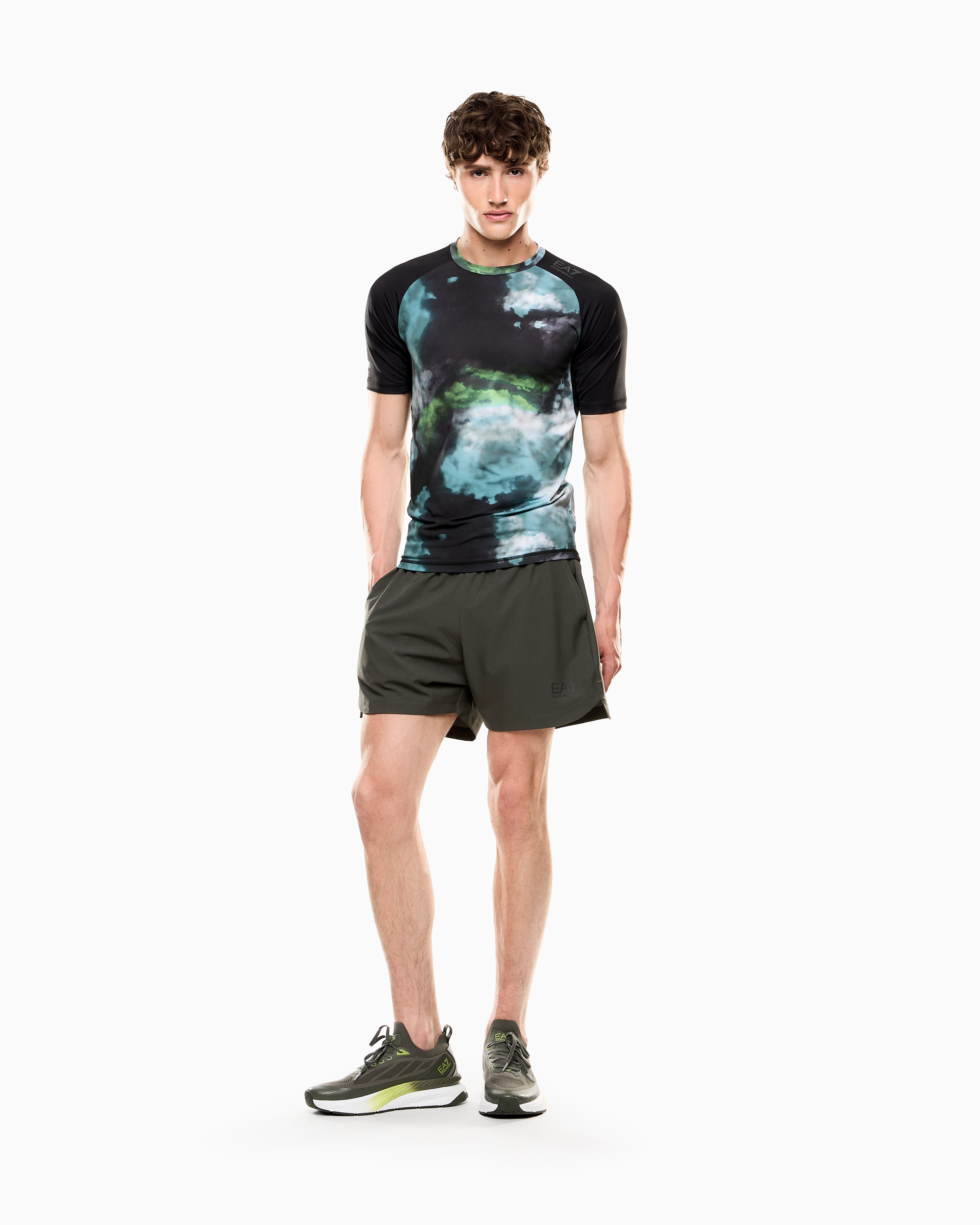 Mens Vigor7 SlimFit Graphic Short Sleeve T-Shirt