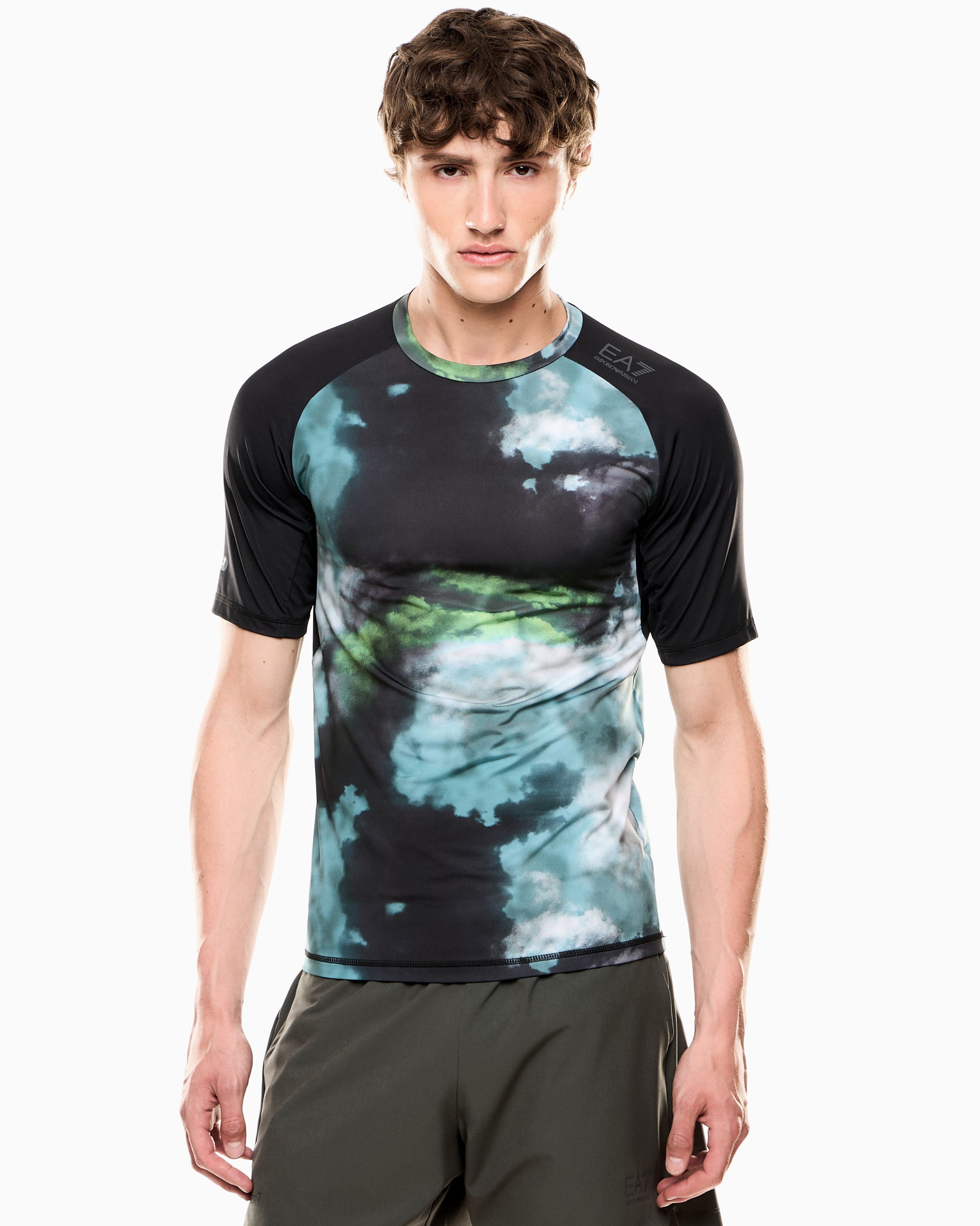 Mens Vigor7 SlimFit Graphic Short Sleeve T-Shirt
