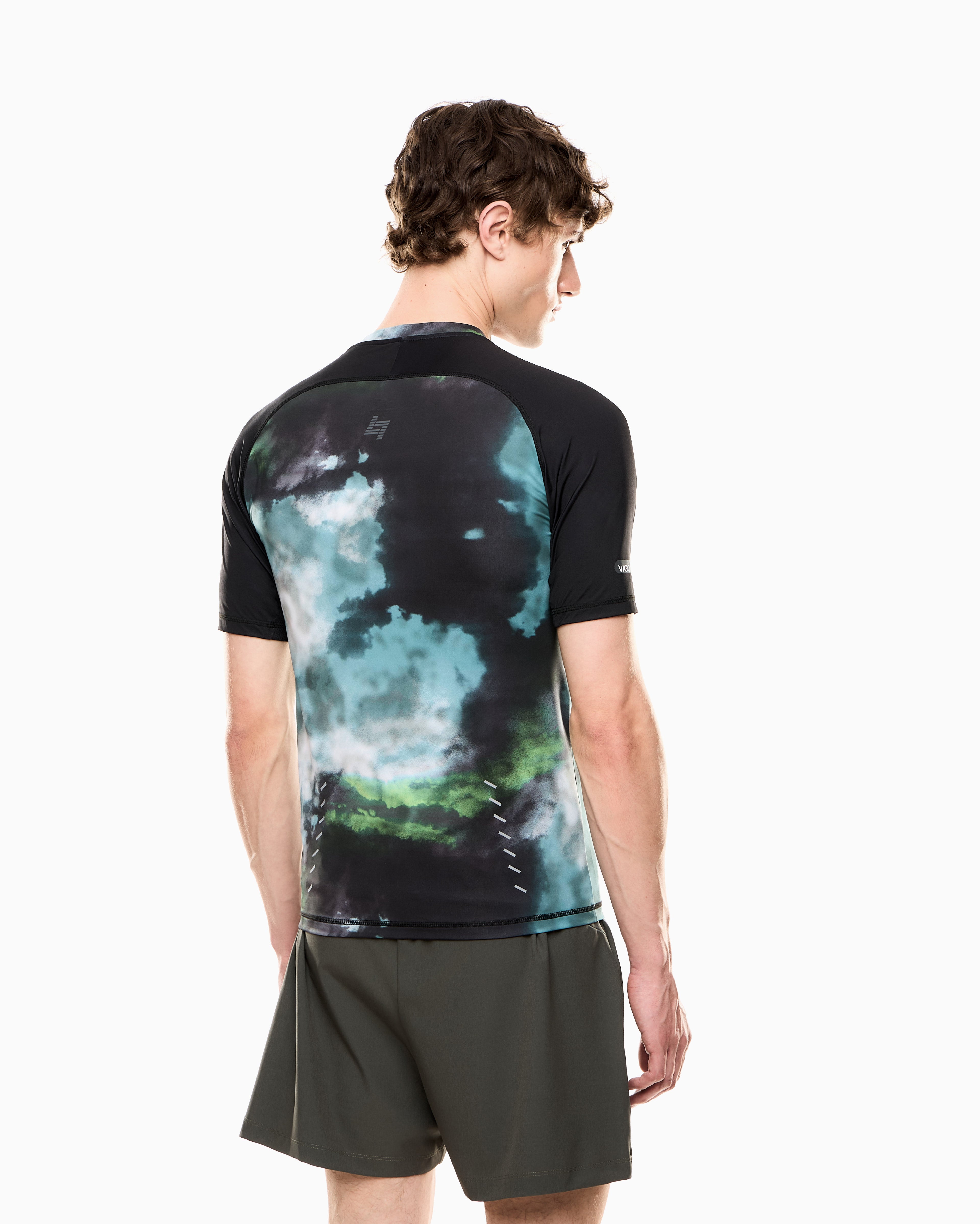 Mens Vigor7 SlimFit Graphic Short Sleeve T-Shirt