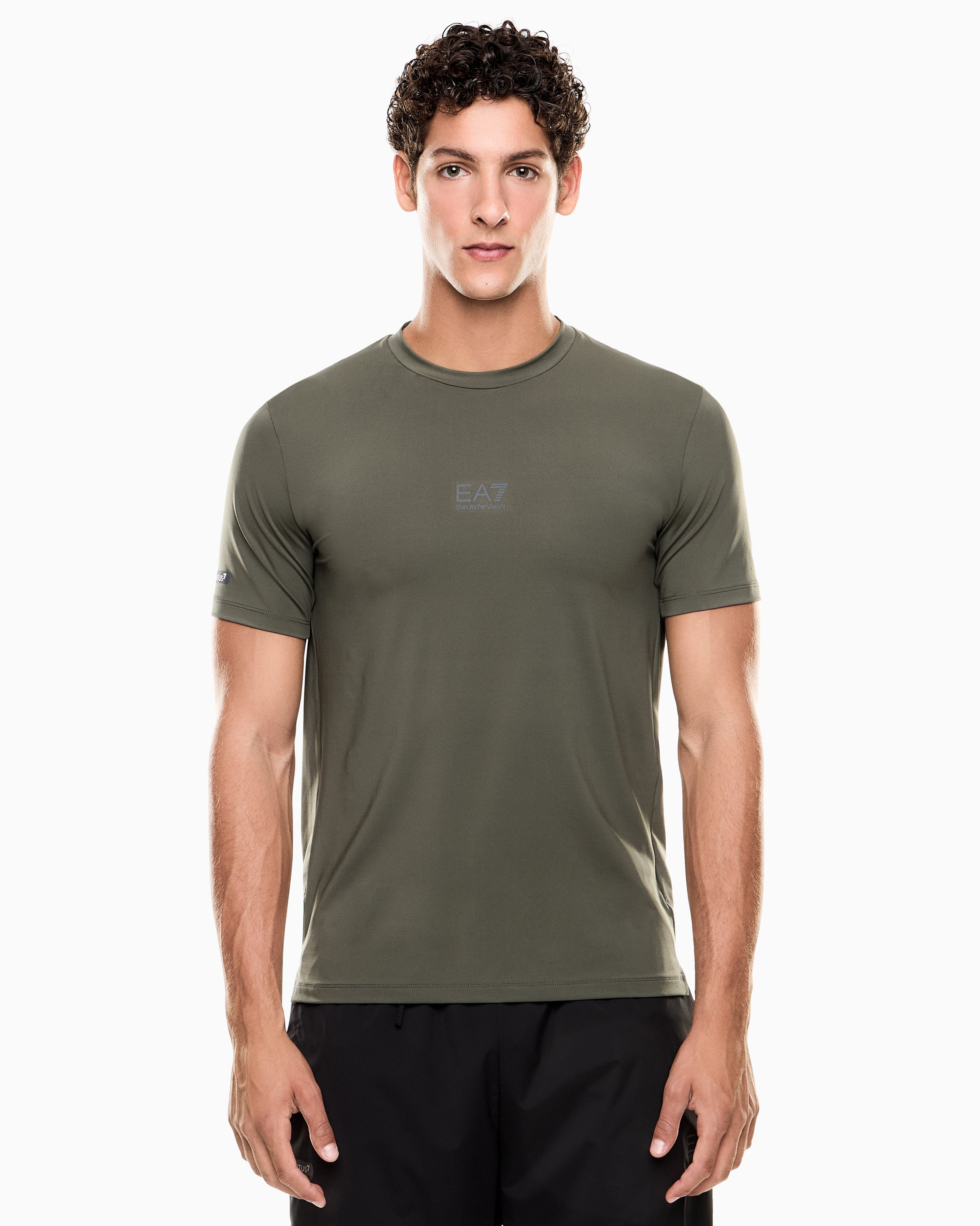Mens Ventus7 Small Logo Slim Fit Short Sleeve T-Shirt