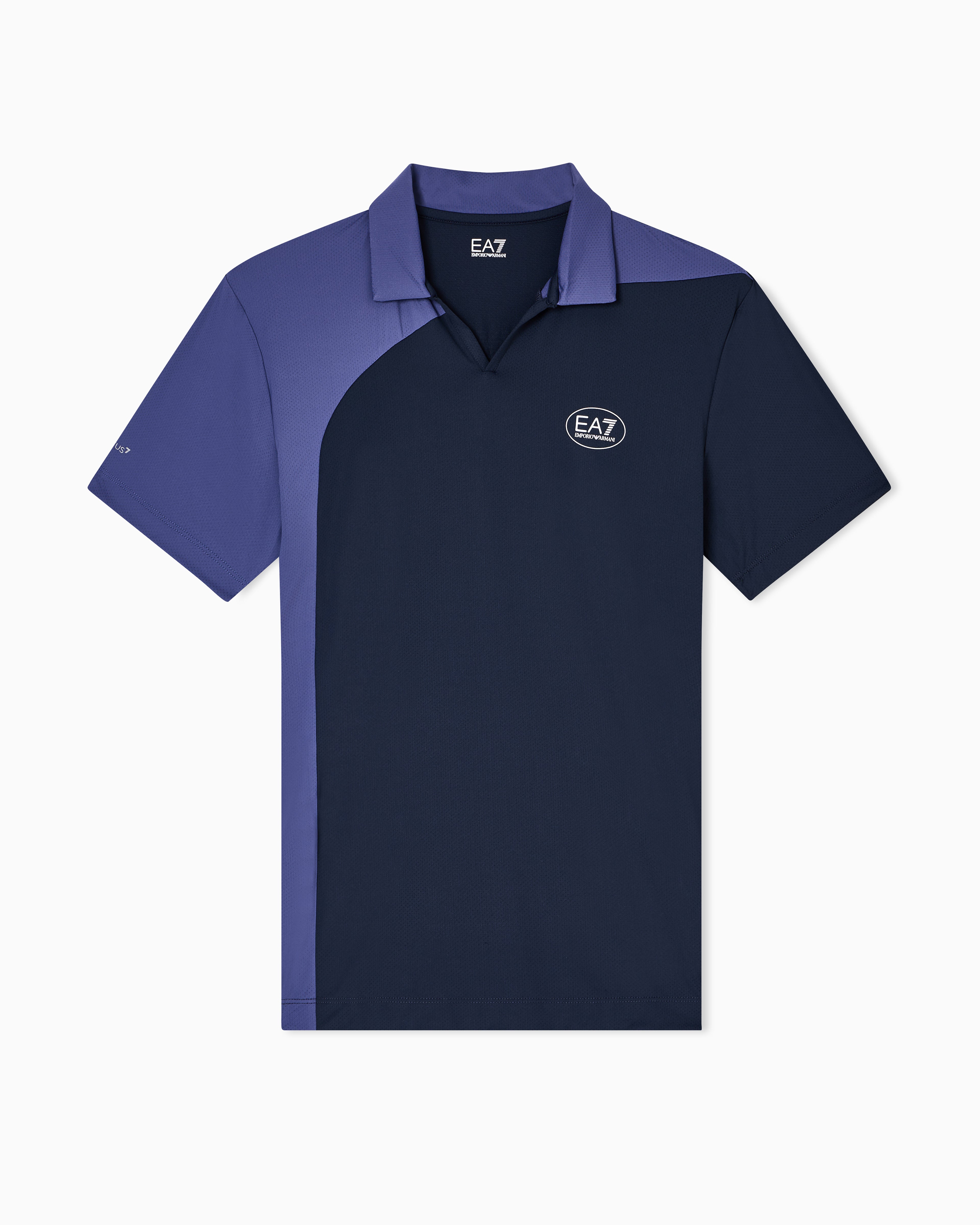 Mens Tennis Pro ColorBlock Polo
