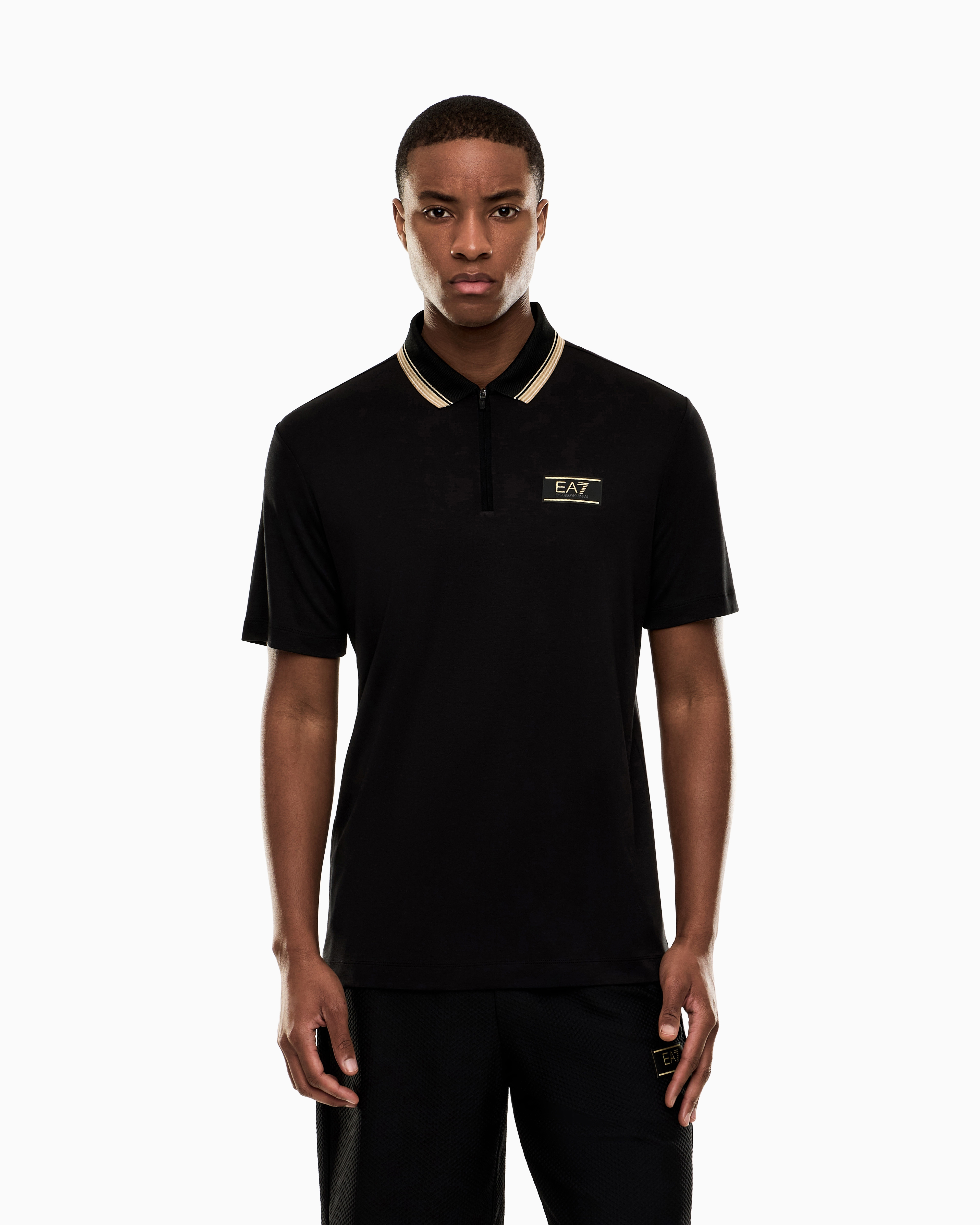 Mens Train Premium Label Polo