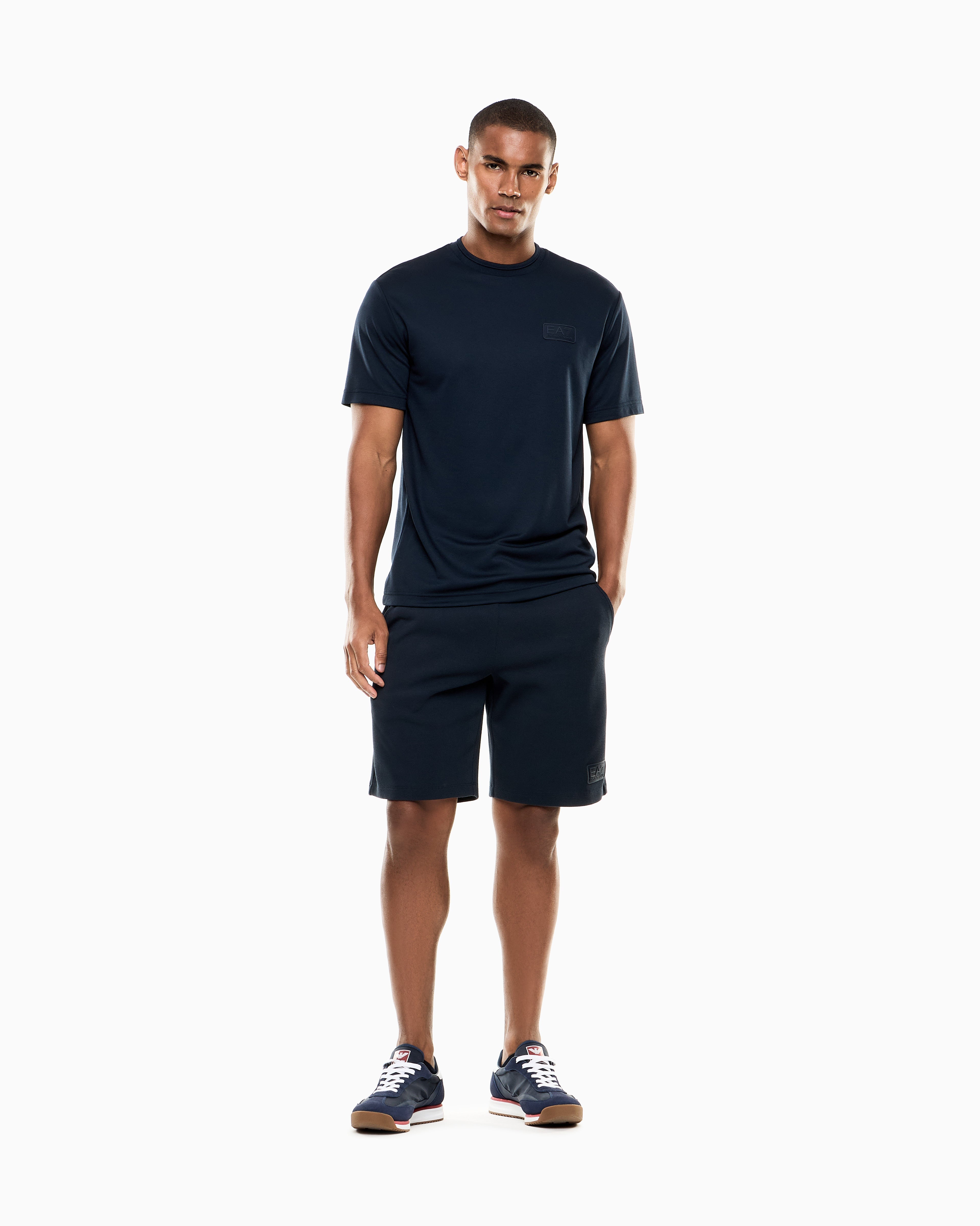 Mens Train Lux Small Logo Short Sleeve T-Shirt