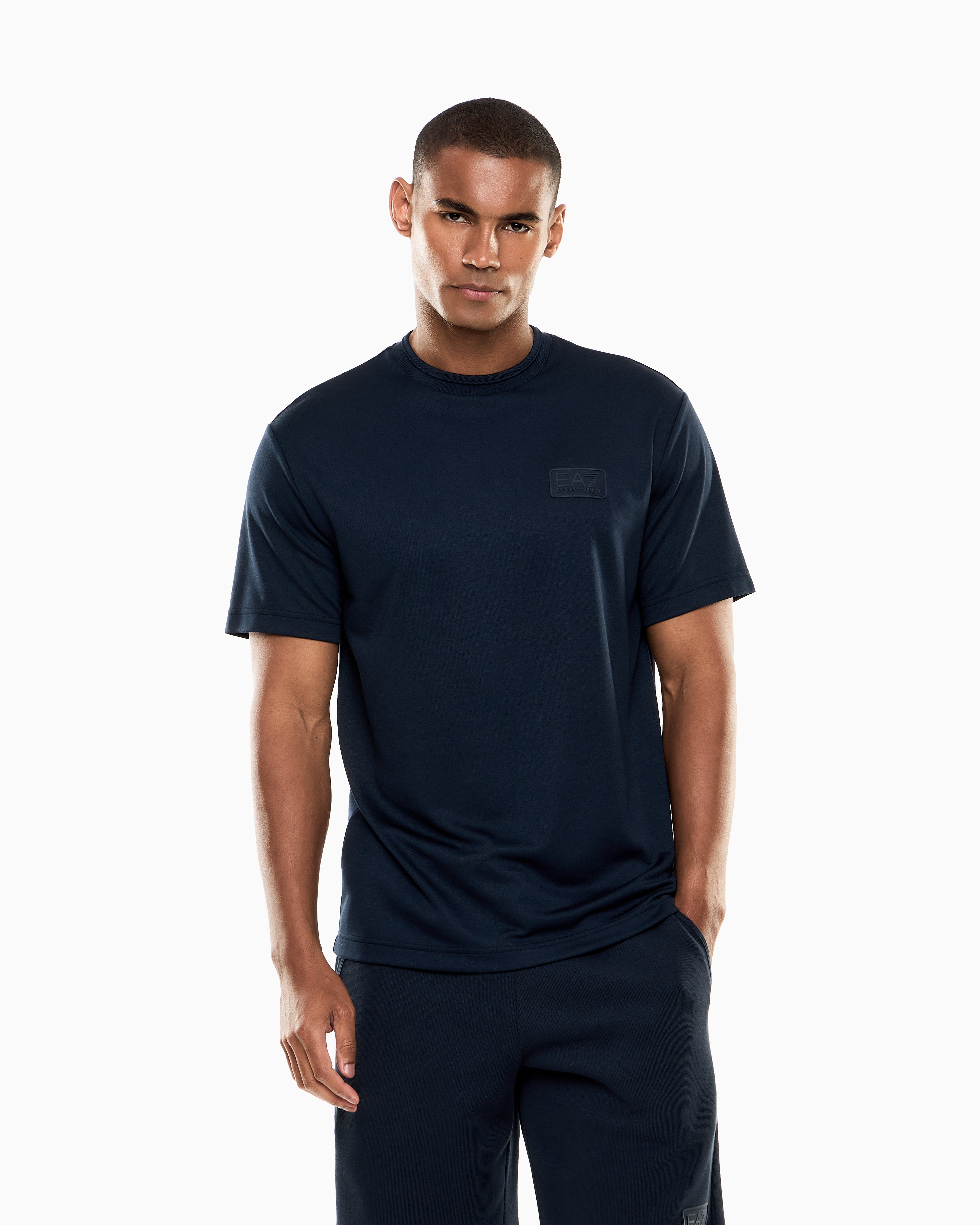 Mens Train Lux Small Logo Short Sleeve T-Shirt