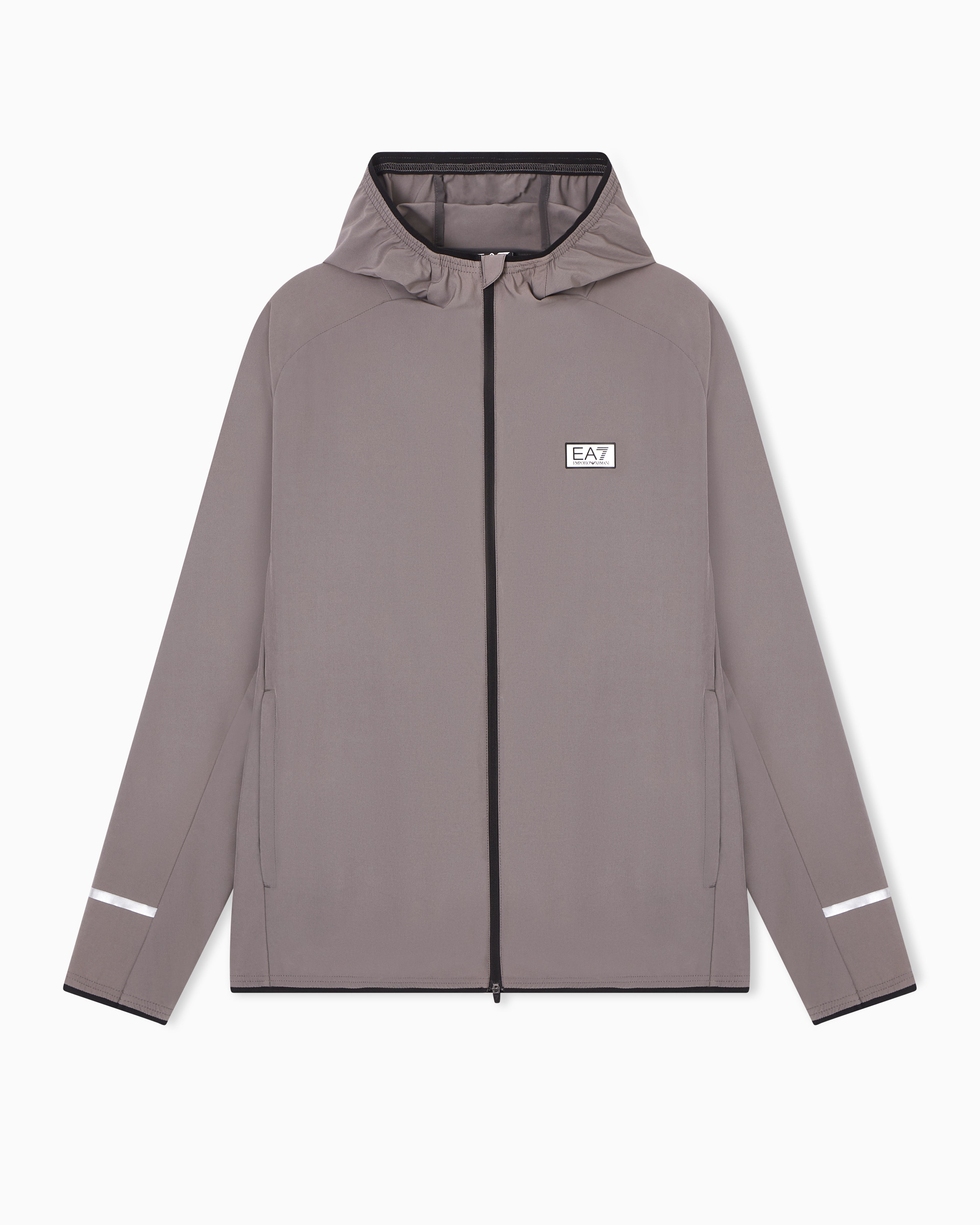 Mens Ventus7 LightWeight Full Zi p Hooded Jacket