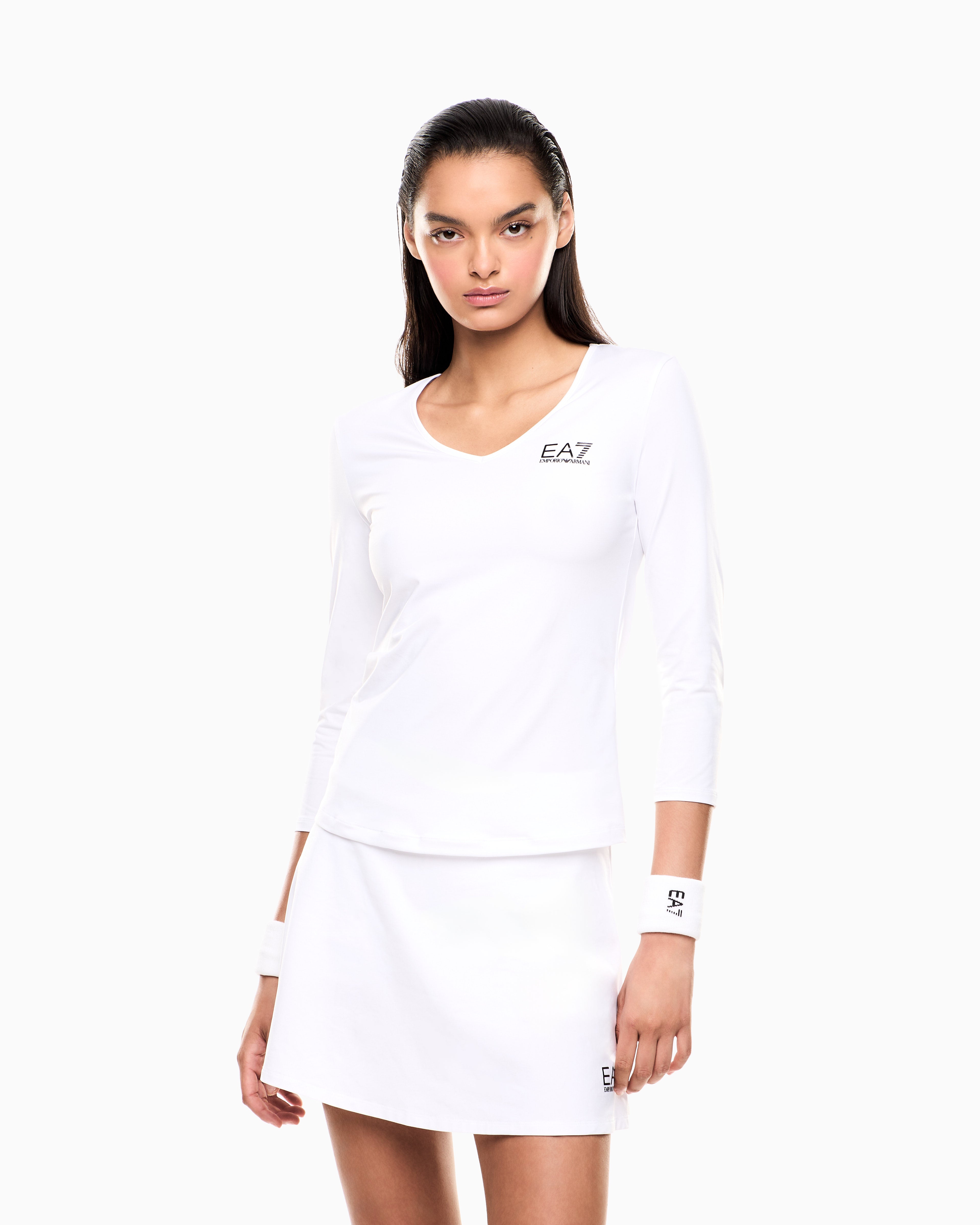 Womens Tennis Pro Classic Long Sleeve Tshirt