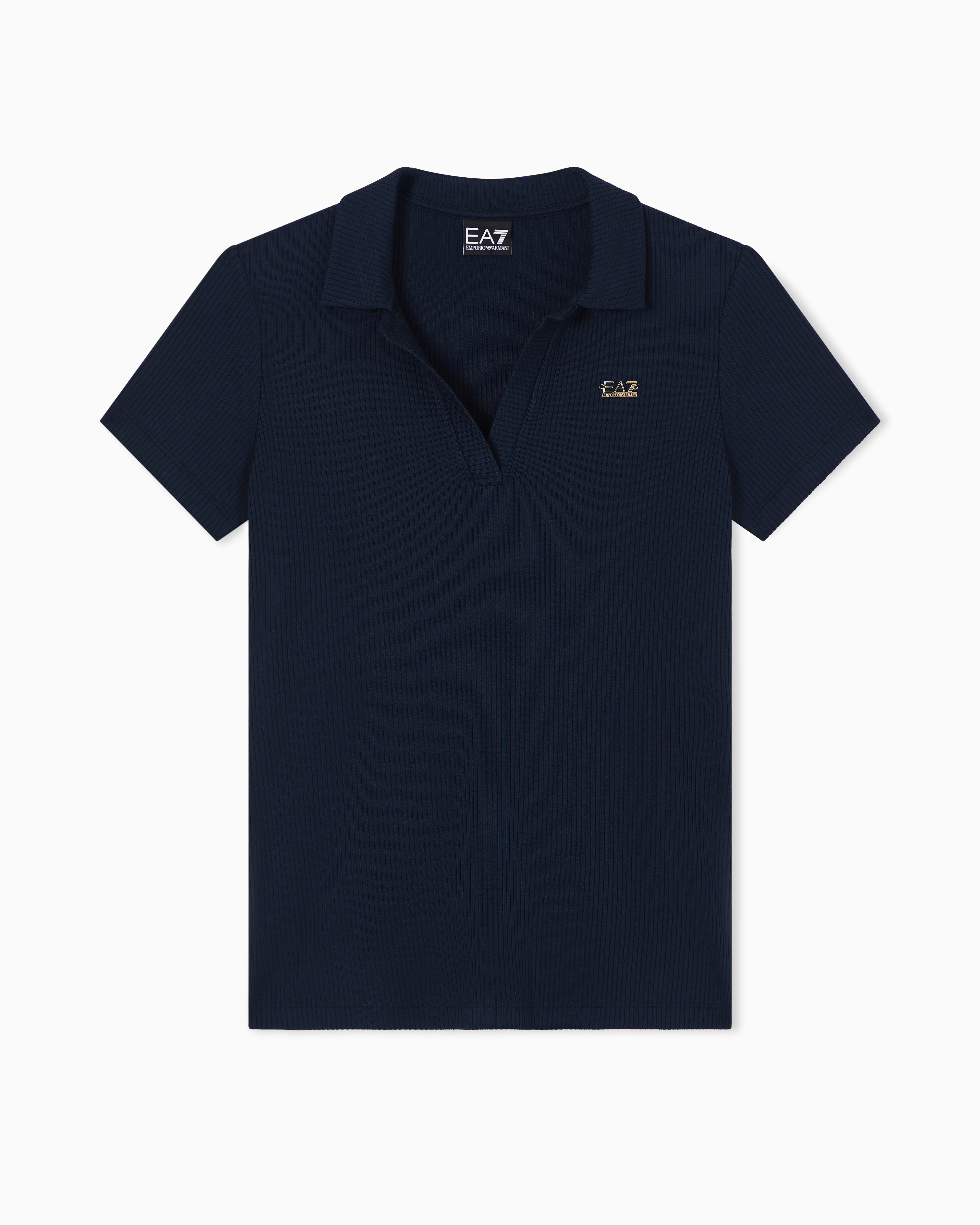 Womens Costa Ribbed Short Sleeve Tshirt