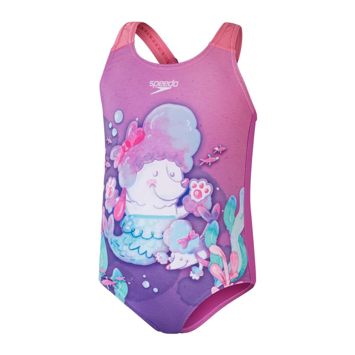 Girls Digital Printed Swimsuit