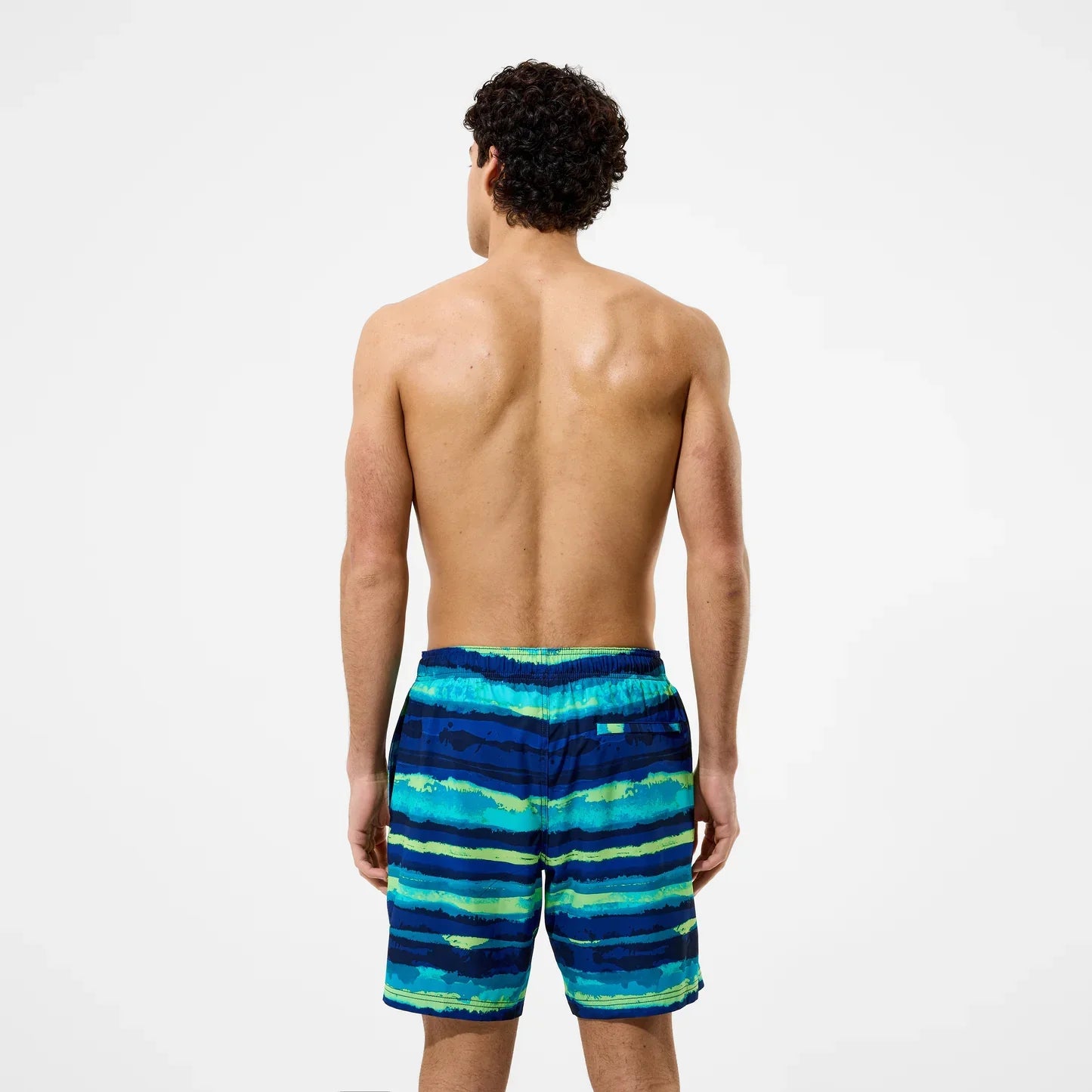Mens Printed Redondo 18 inch Edge Swim Short