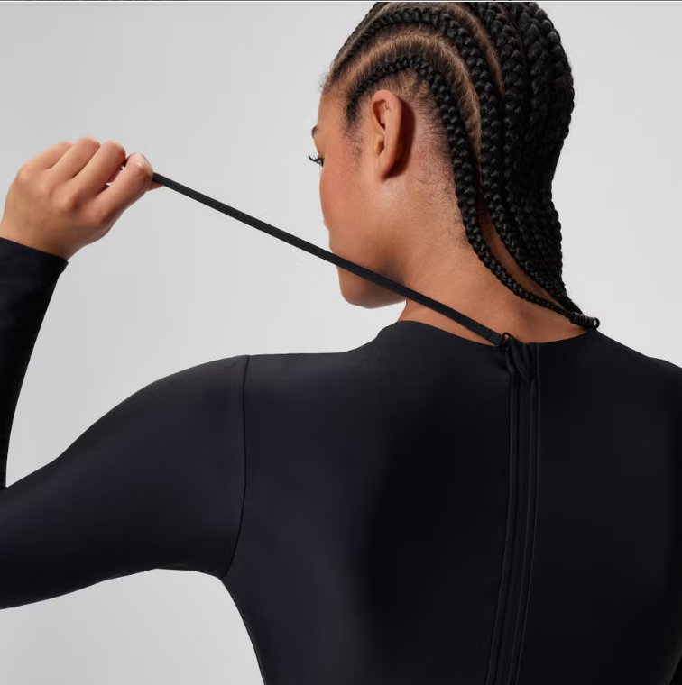 Ocean Flex Long Sleeve Zip One Piece