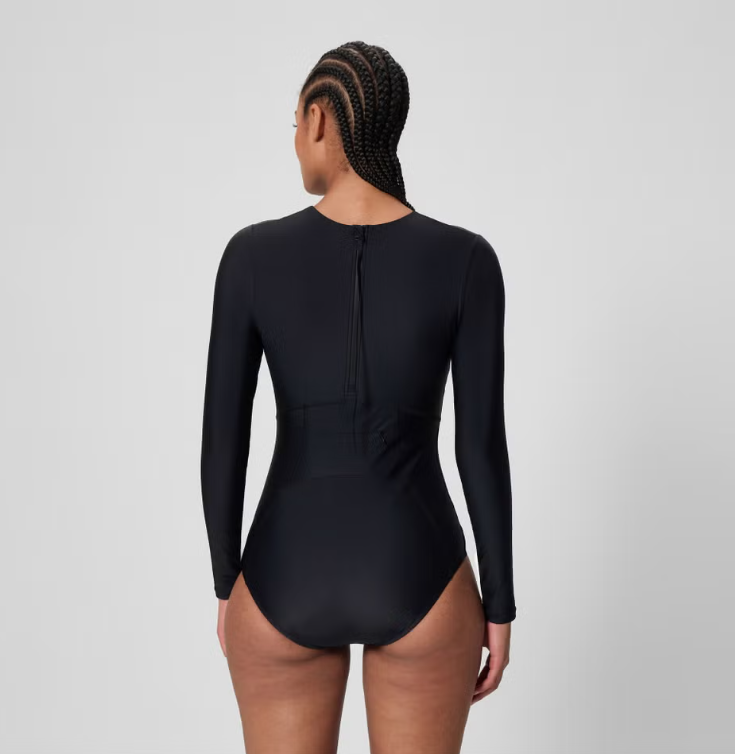Ocean Flex Long Sleeve Zip One Piece