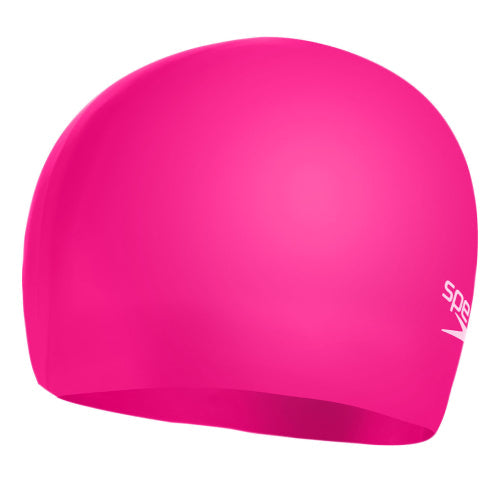 Plain Moulded Silicone Junior Swimming Cap