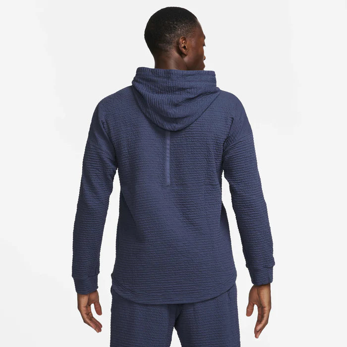 Mens Yoga Dri-Fit Texture Pullover Hoodie