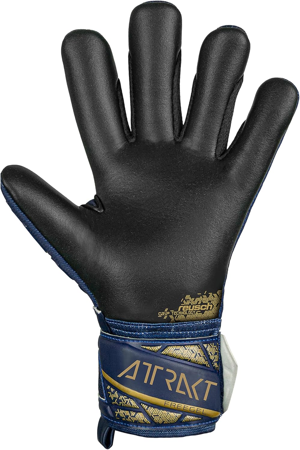 Senior Attrakt Freegel Silver Goalkeeper Gloves