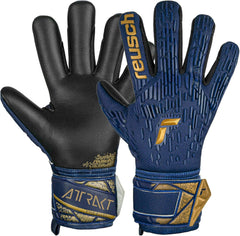 Senior Attrakt Freegel Silver Goalkeeper Gloves