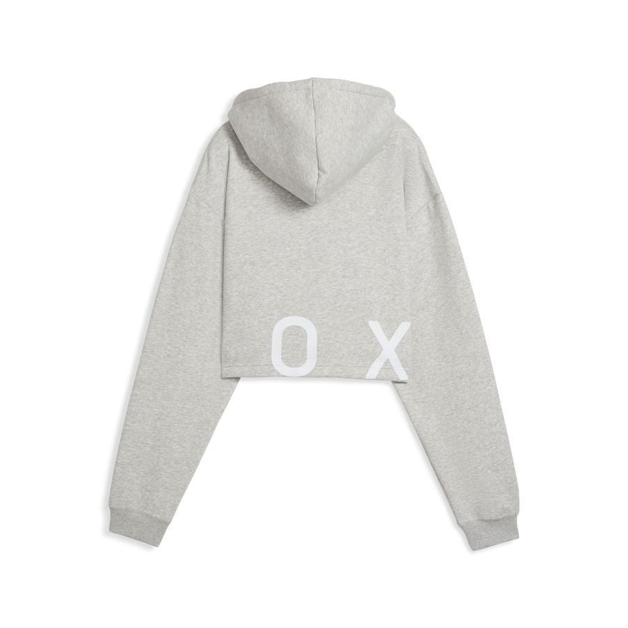 Womens Hyrox Fleece Crop Hoodie