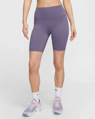 Womens Dri-Fit One Hi-Rise 8 Inch Bike Short Tights