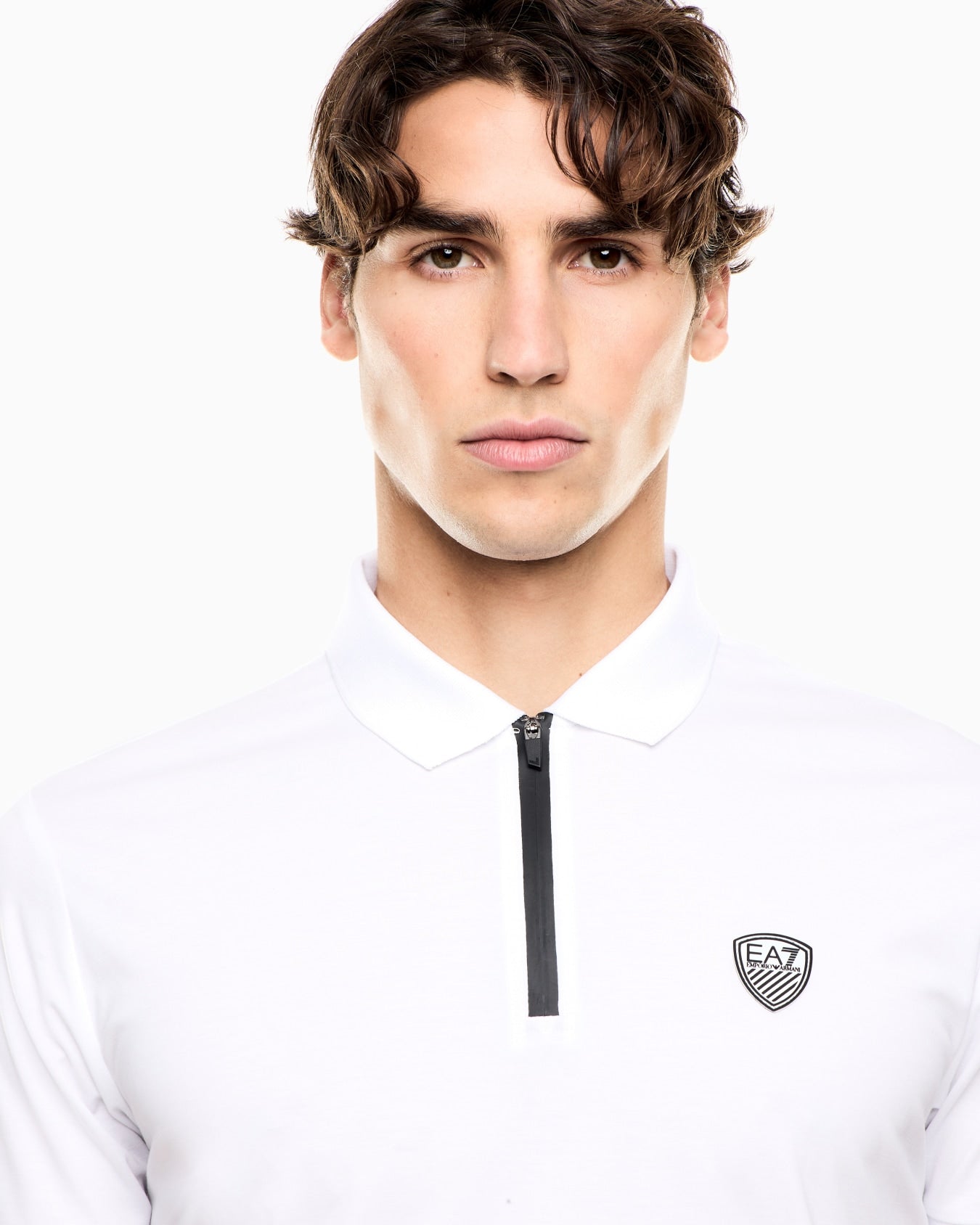 Mens Premium Shield Logo Polo