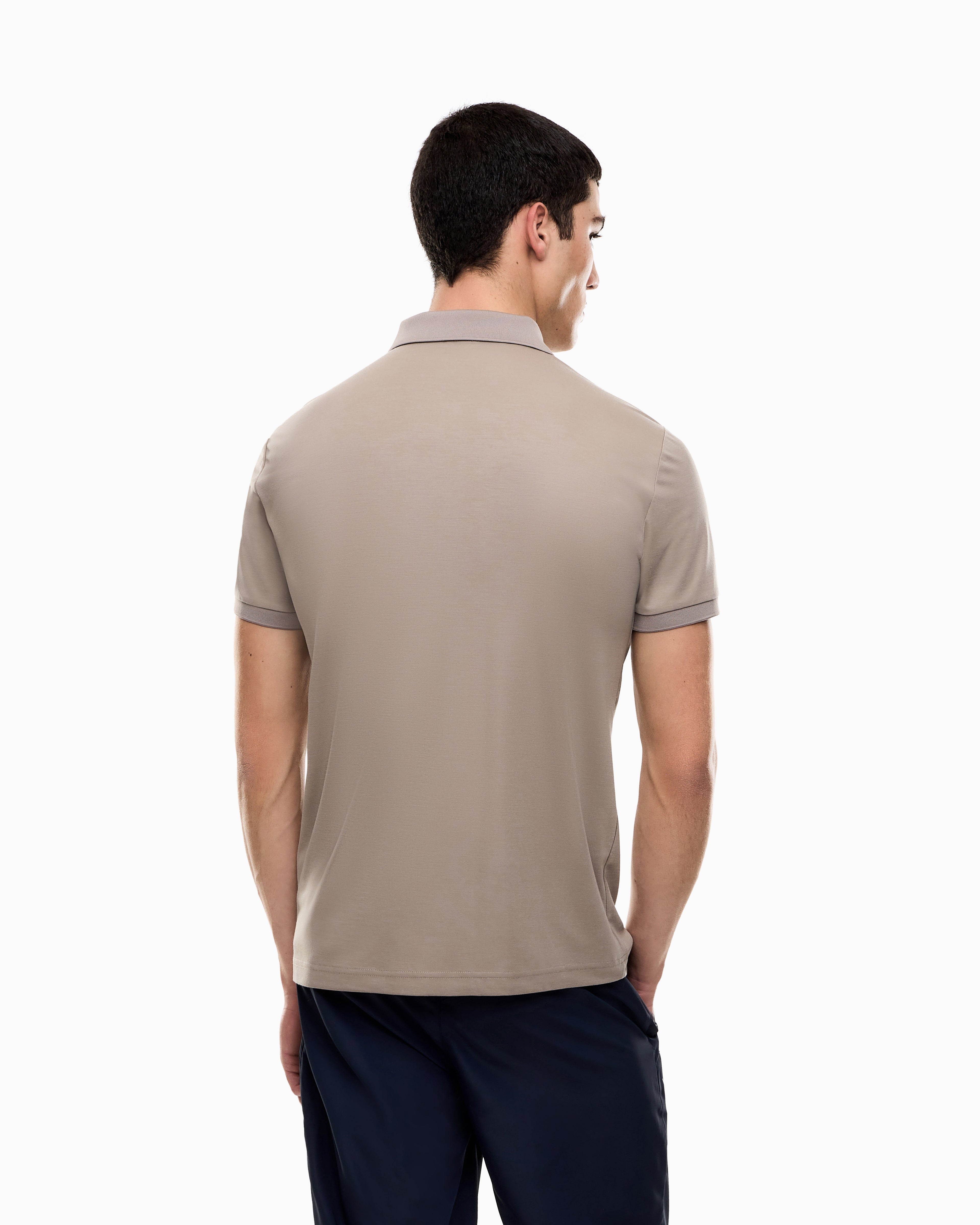 Mens Premium Shield Logo Polo