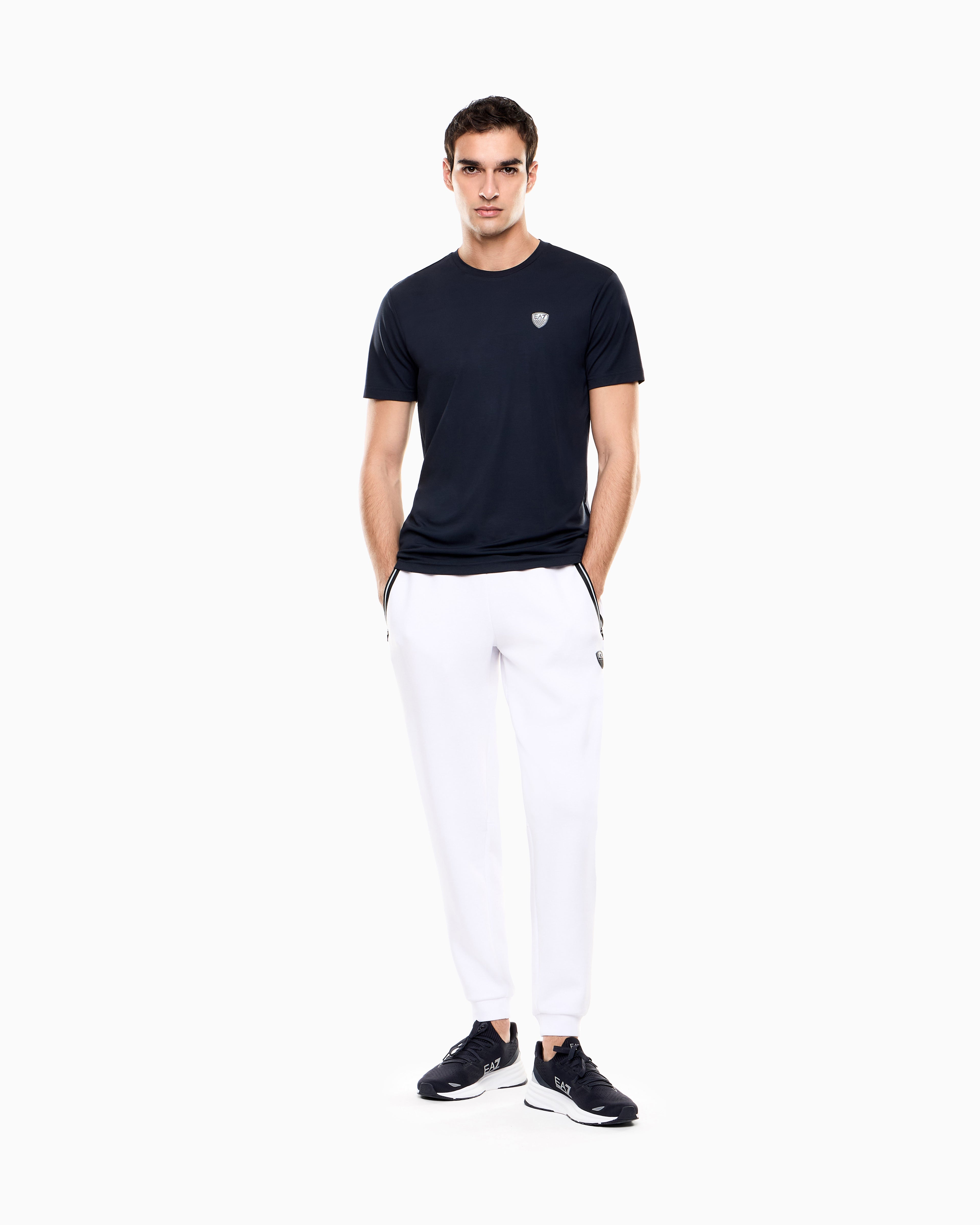 Mens Premium Shield Logo Short Sleeve T-Shirt
