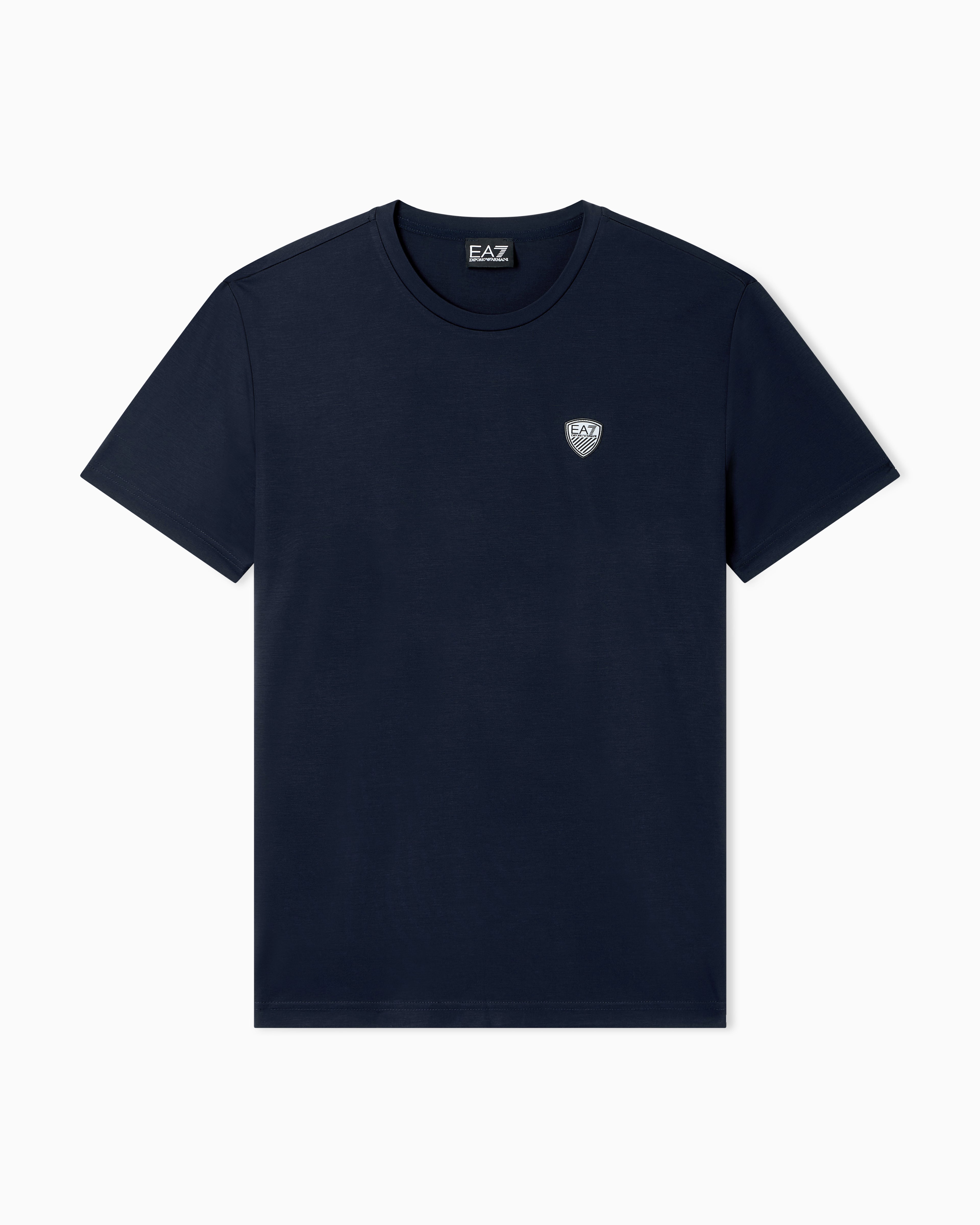 Mens Premium Shield Logo Short Sleeve T-Shirt