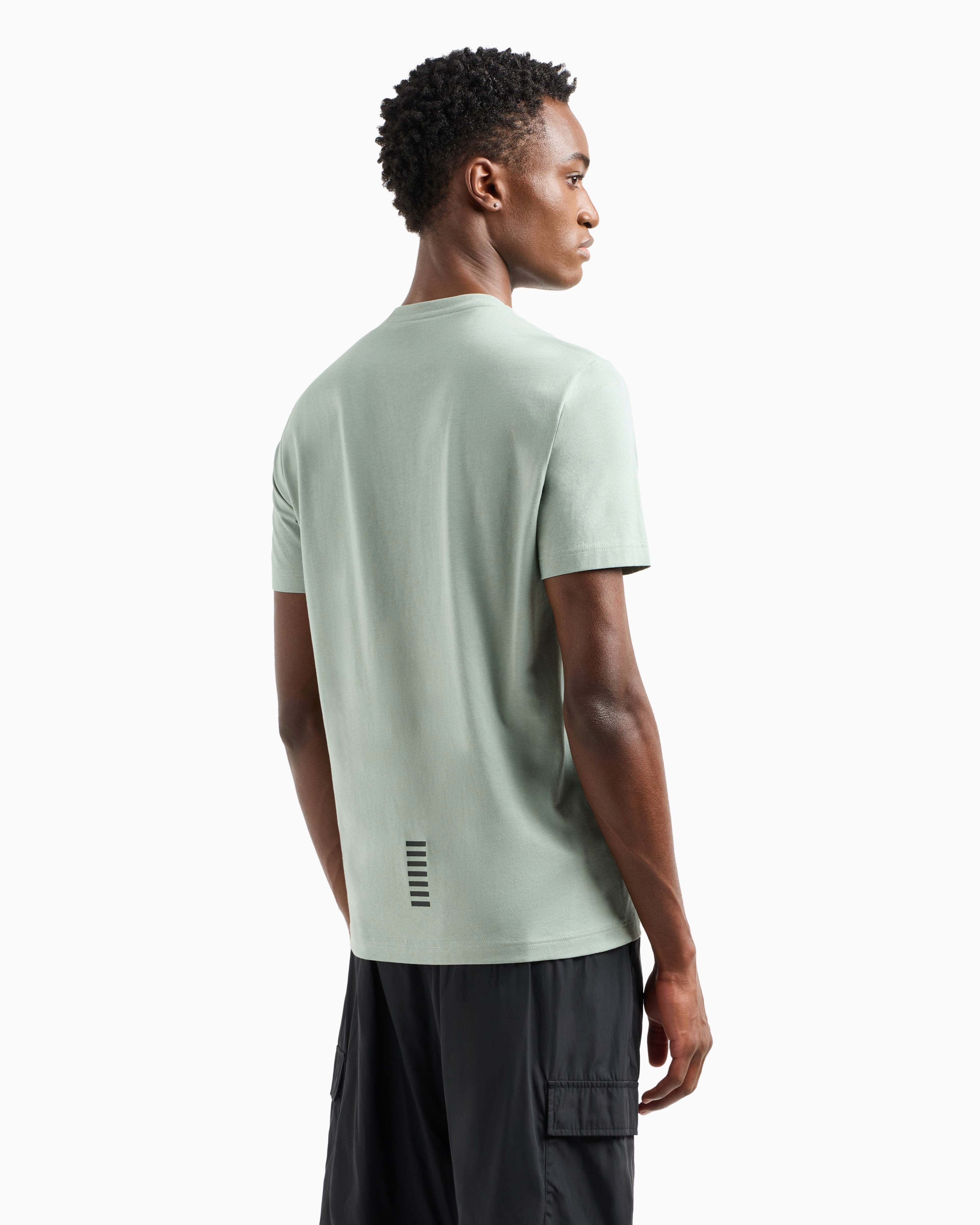 Mens Train Core Identity Pima Cotton Short Sleeve T-Shirt
