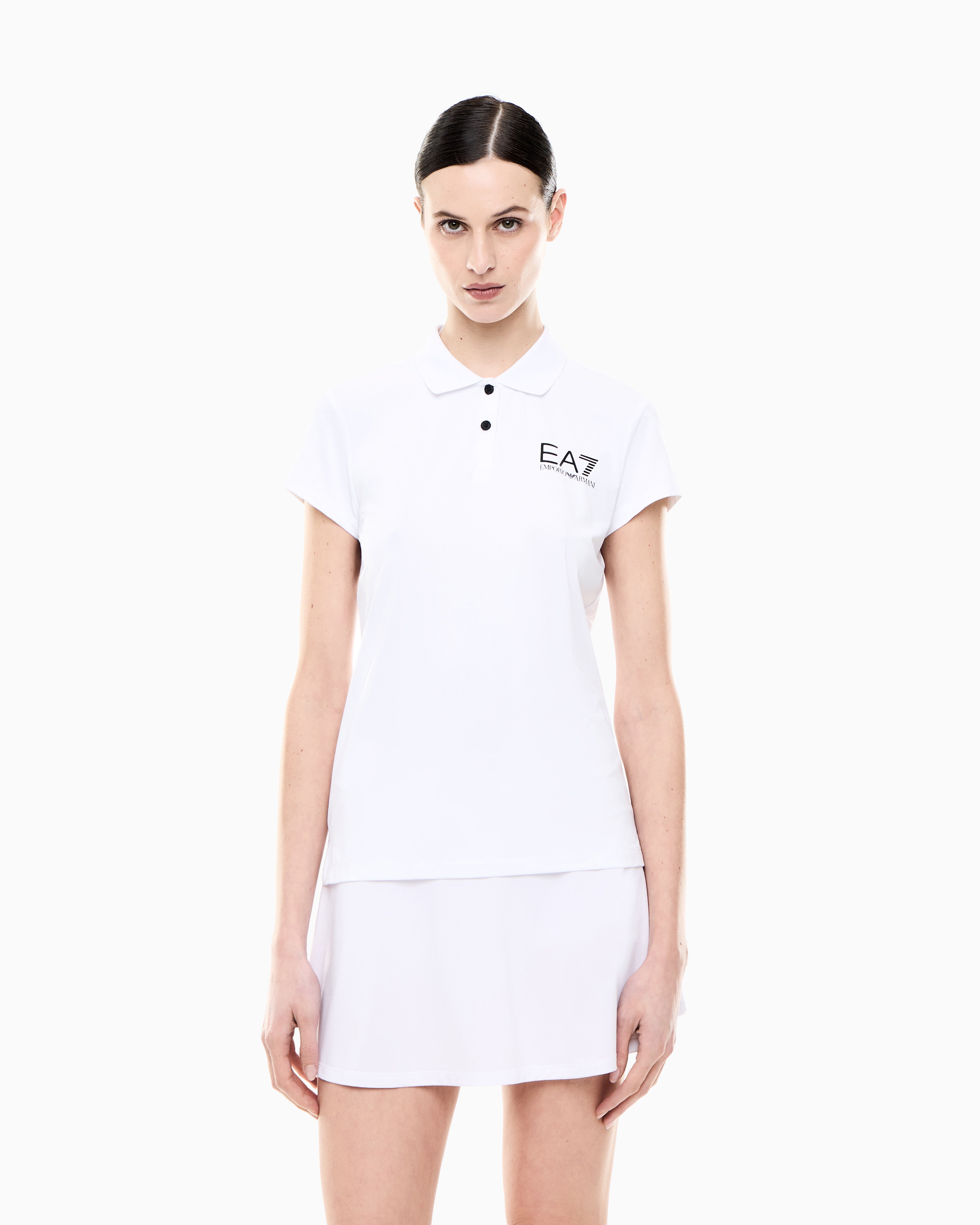 Womens Tennis Pro Polo Classic Long Sleeve Tshirt