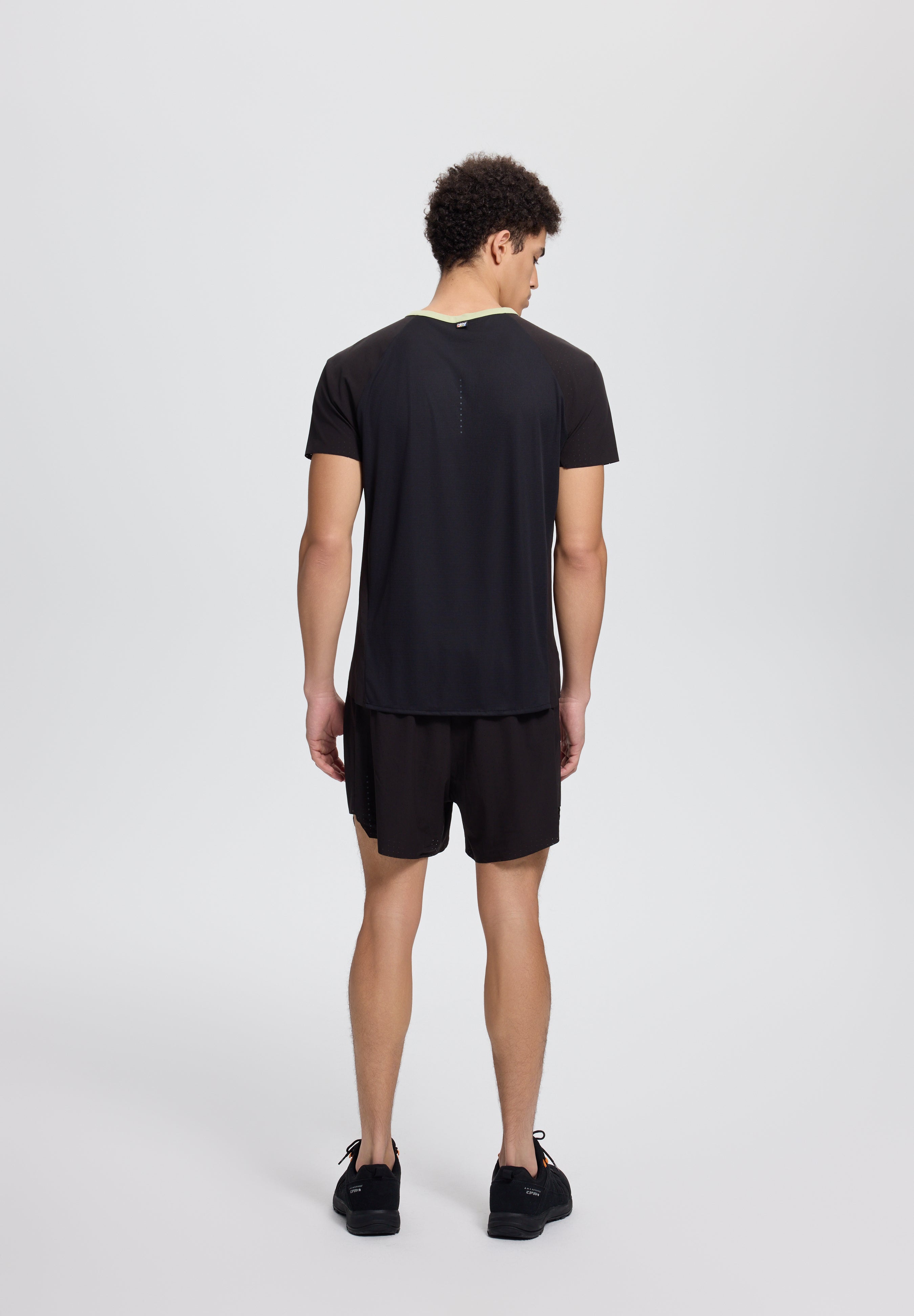 Mens Mustis Lightweight Lasercut Short Sleeve T-Shirt