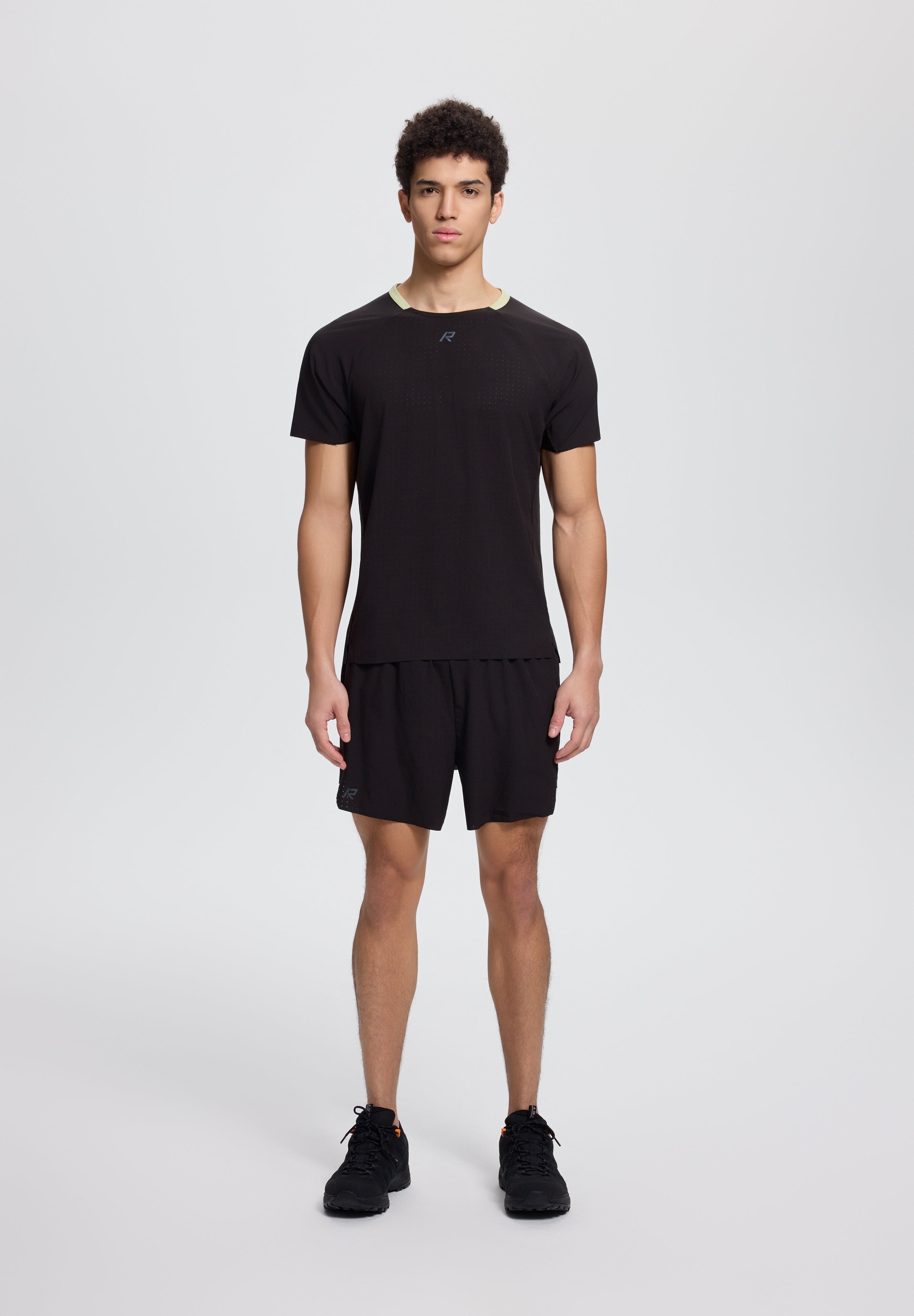 Mens Mustis Lightweight Lasercut Short Sleeve T-Shirt
