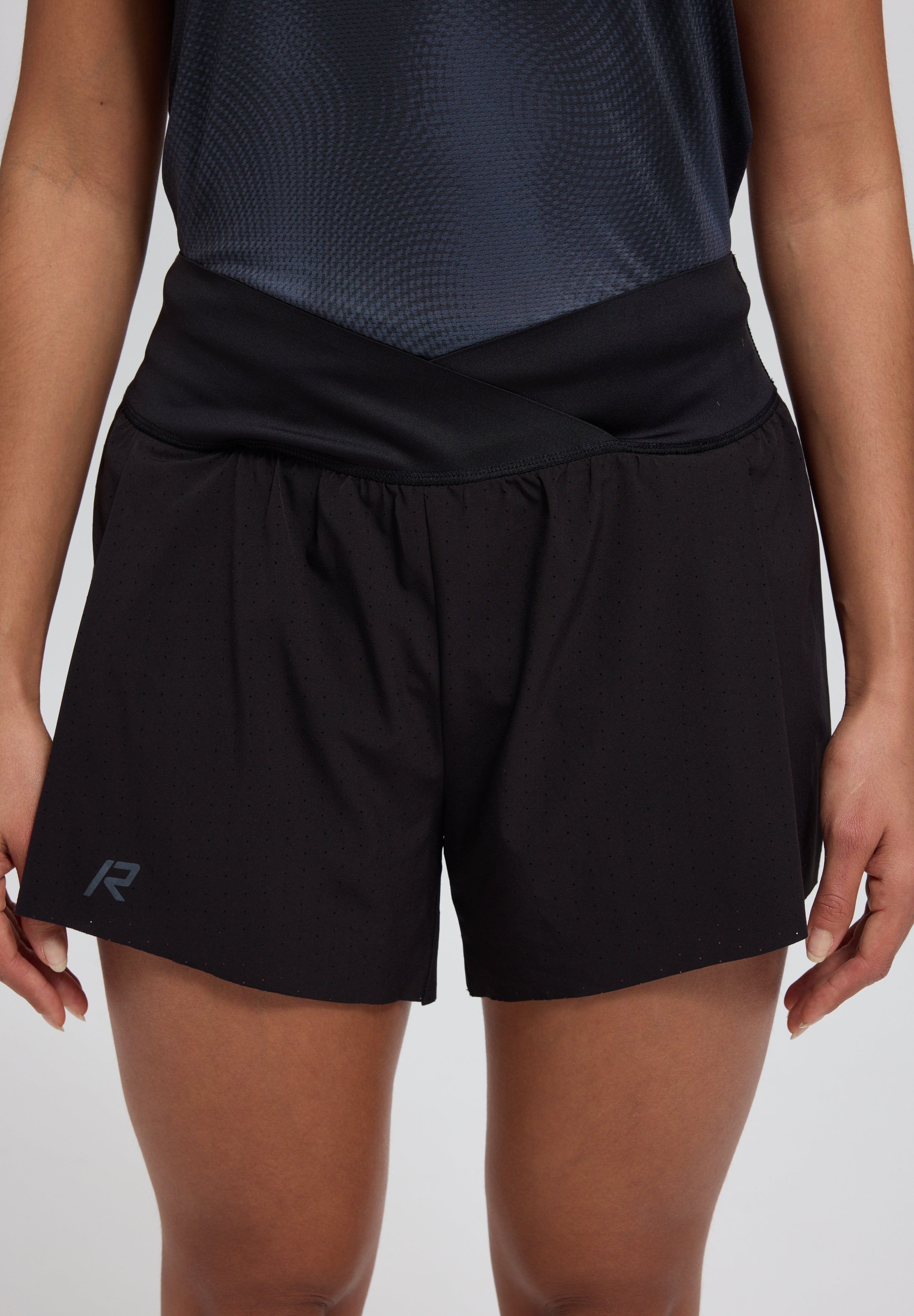 Womens Running Manula Cross Waistband Short