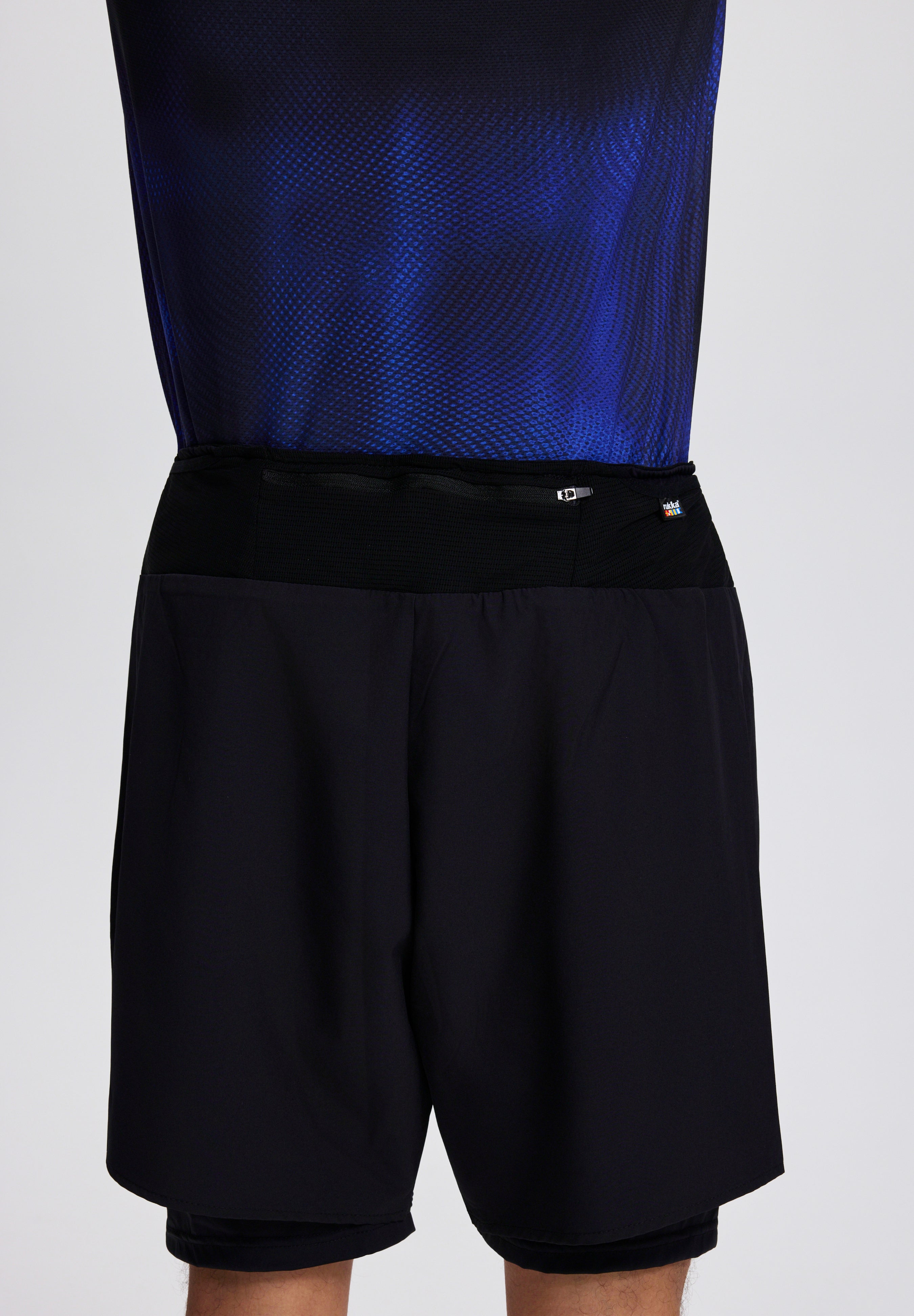 Mens Muska 2 in 1 7 Inch Short