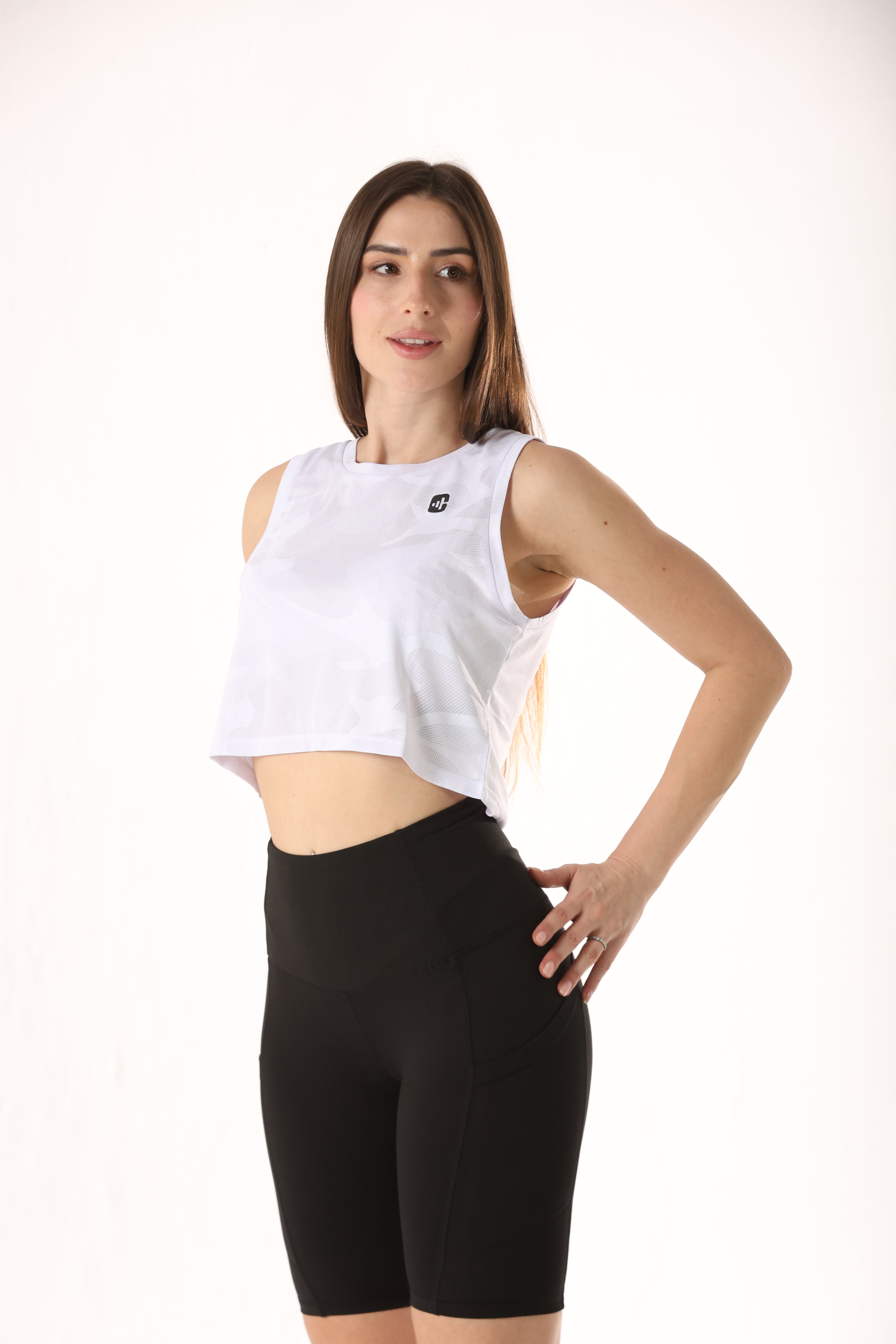 Womens Corefit Athena Crop Shirt