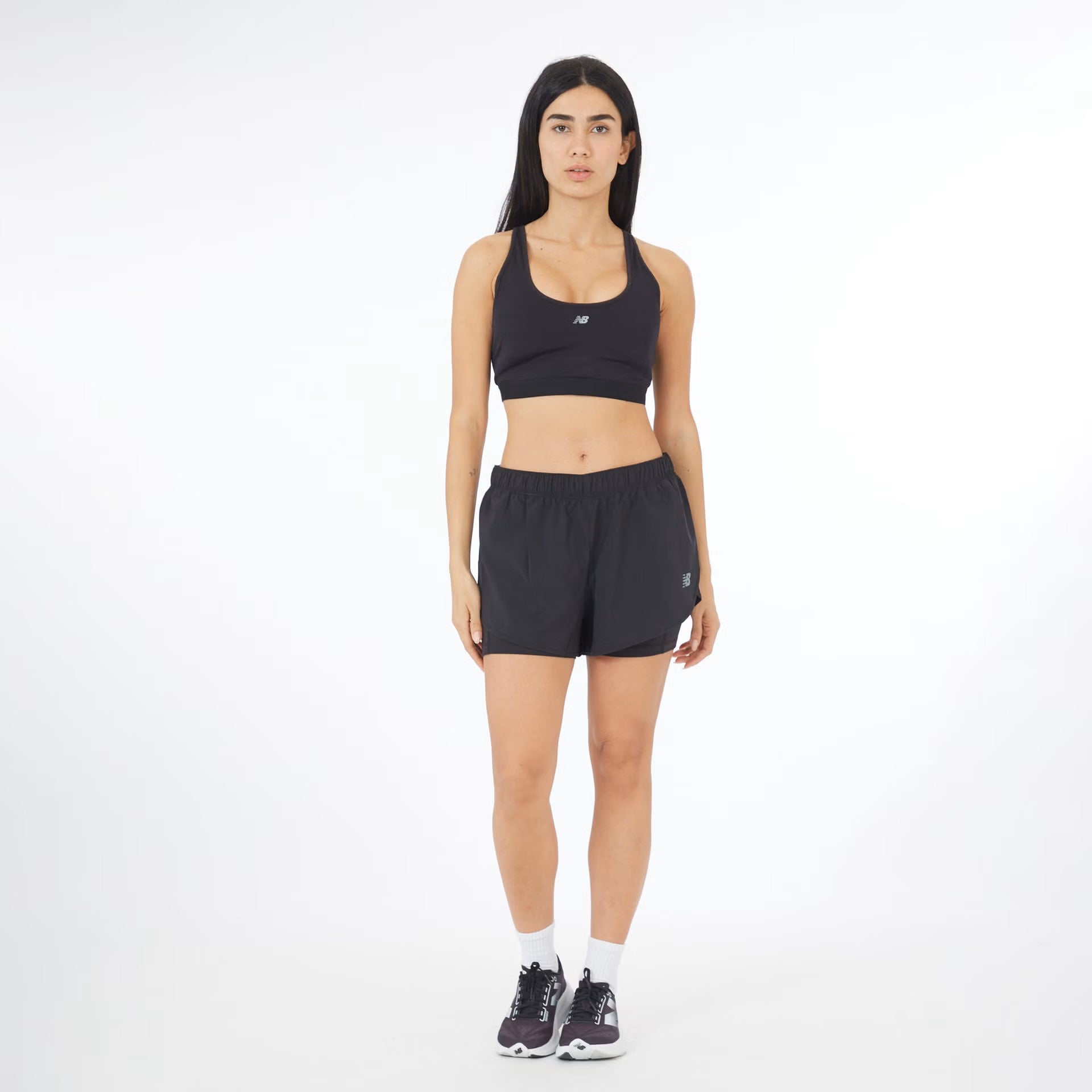 Womens Sport 2-In-1 Short 3"