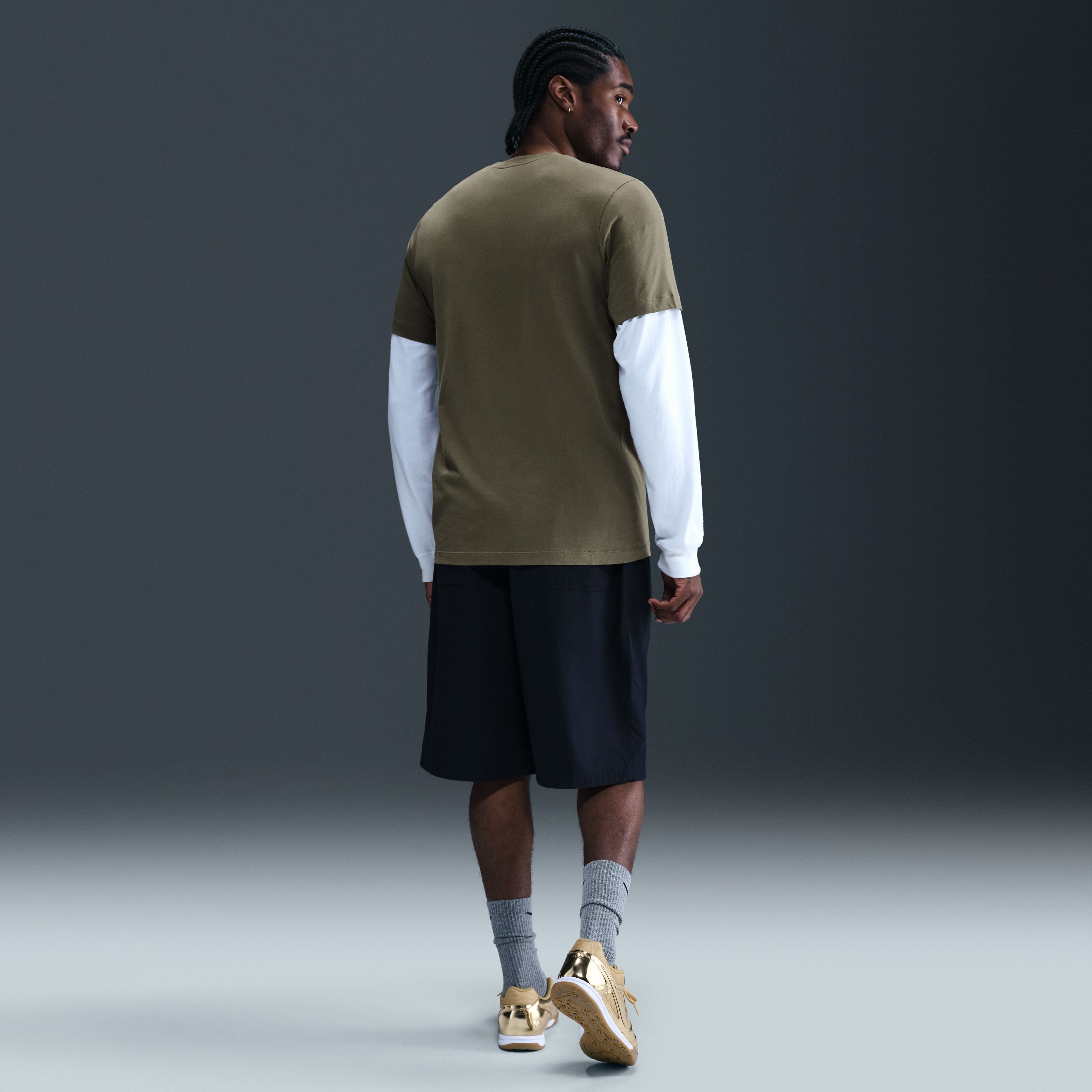 Mens Sportswear Club Short Sleeve T-Shirt