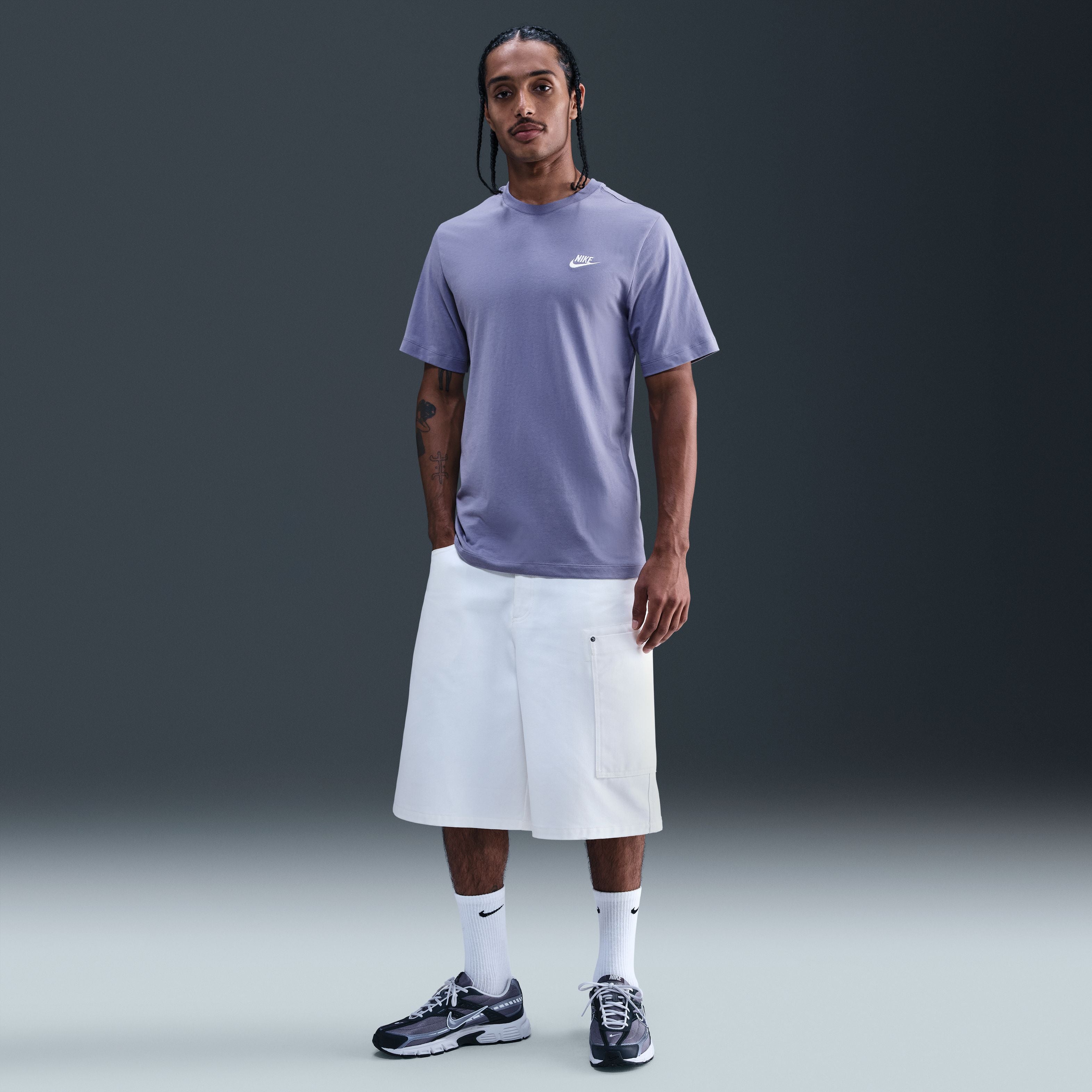 Mens Sportswear Club Short Sleeve T-Shirt