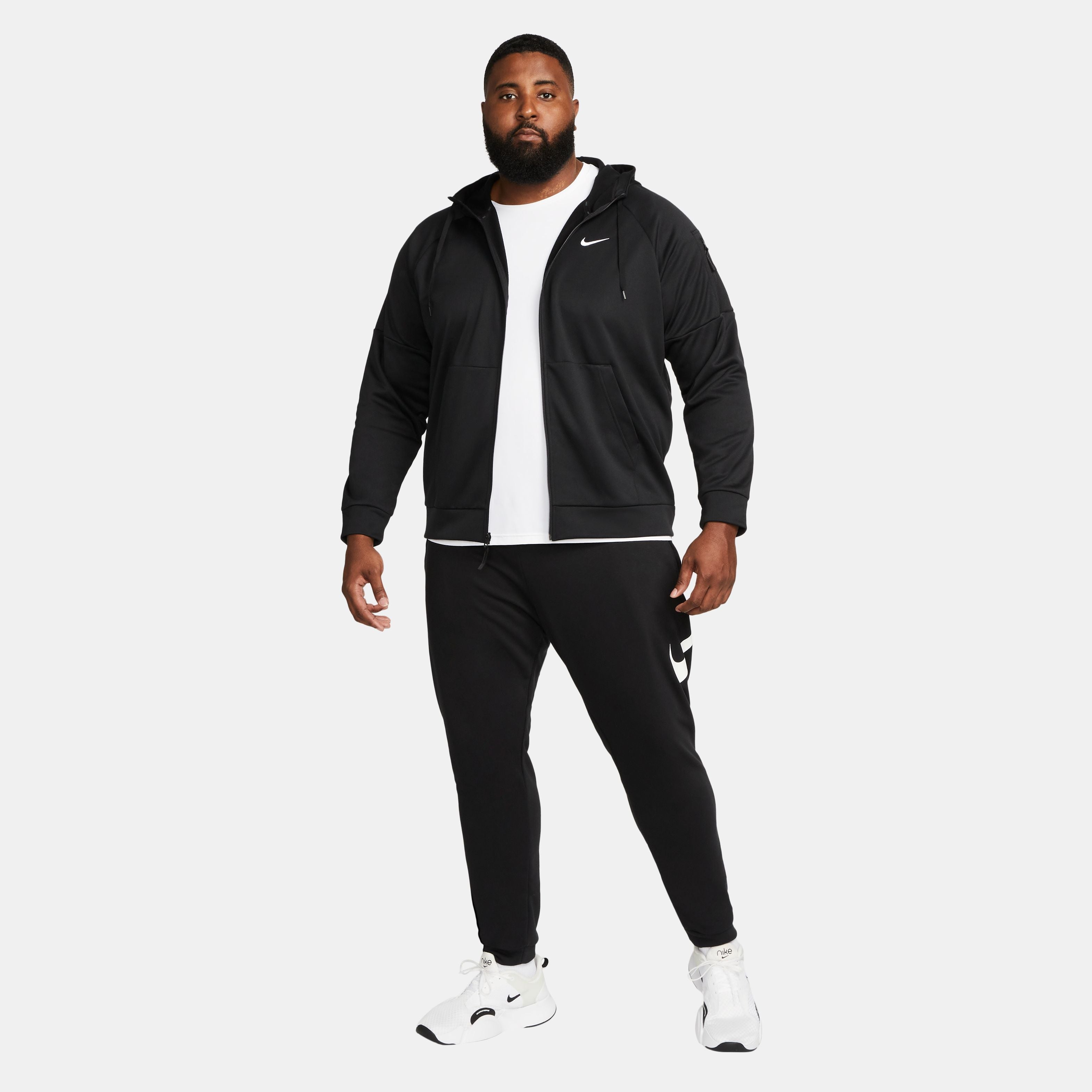 Mens Techfit Hooded Full Zip Jacket