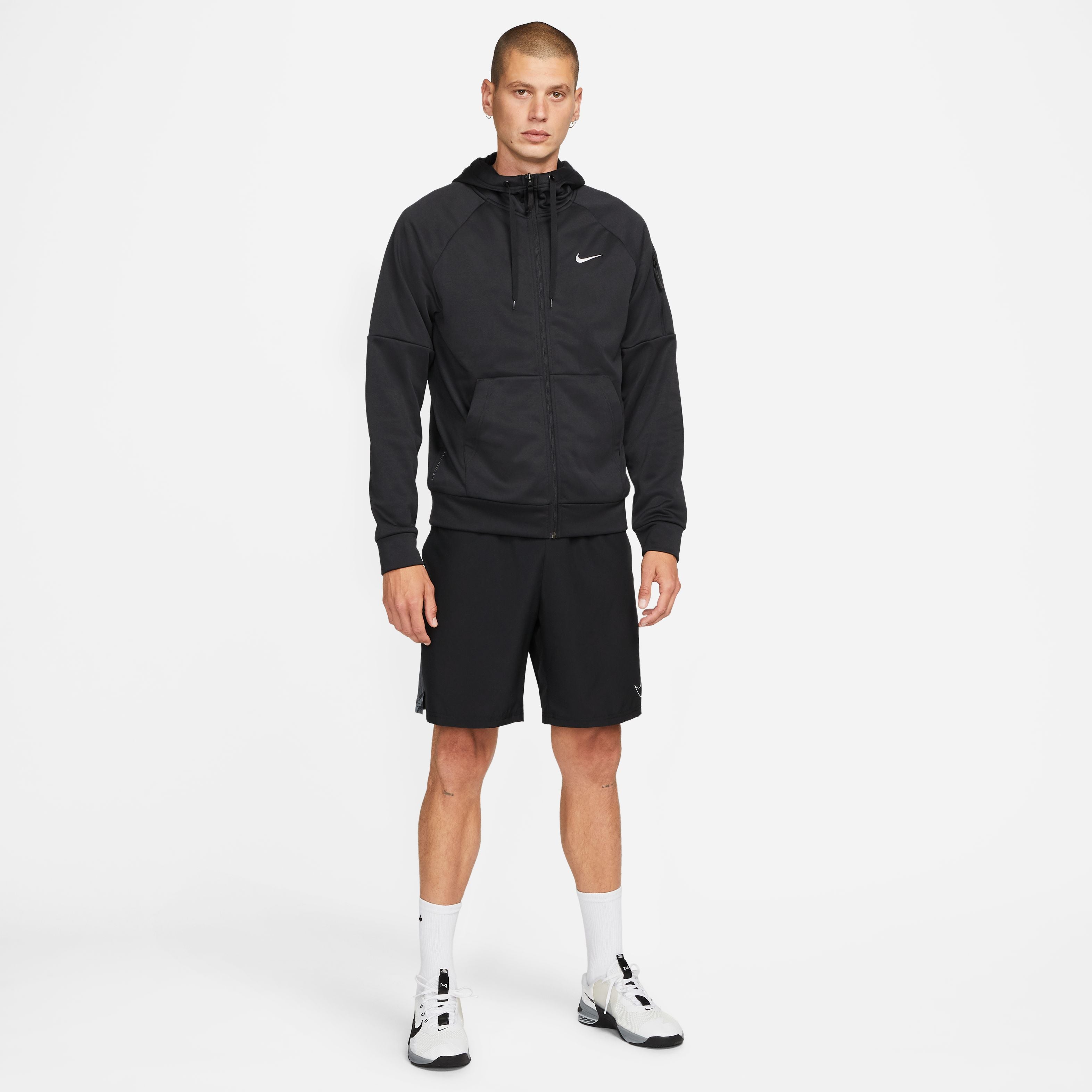 Mens Techfit Hooded Full Zip Jacket