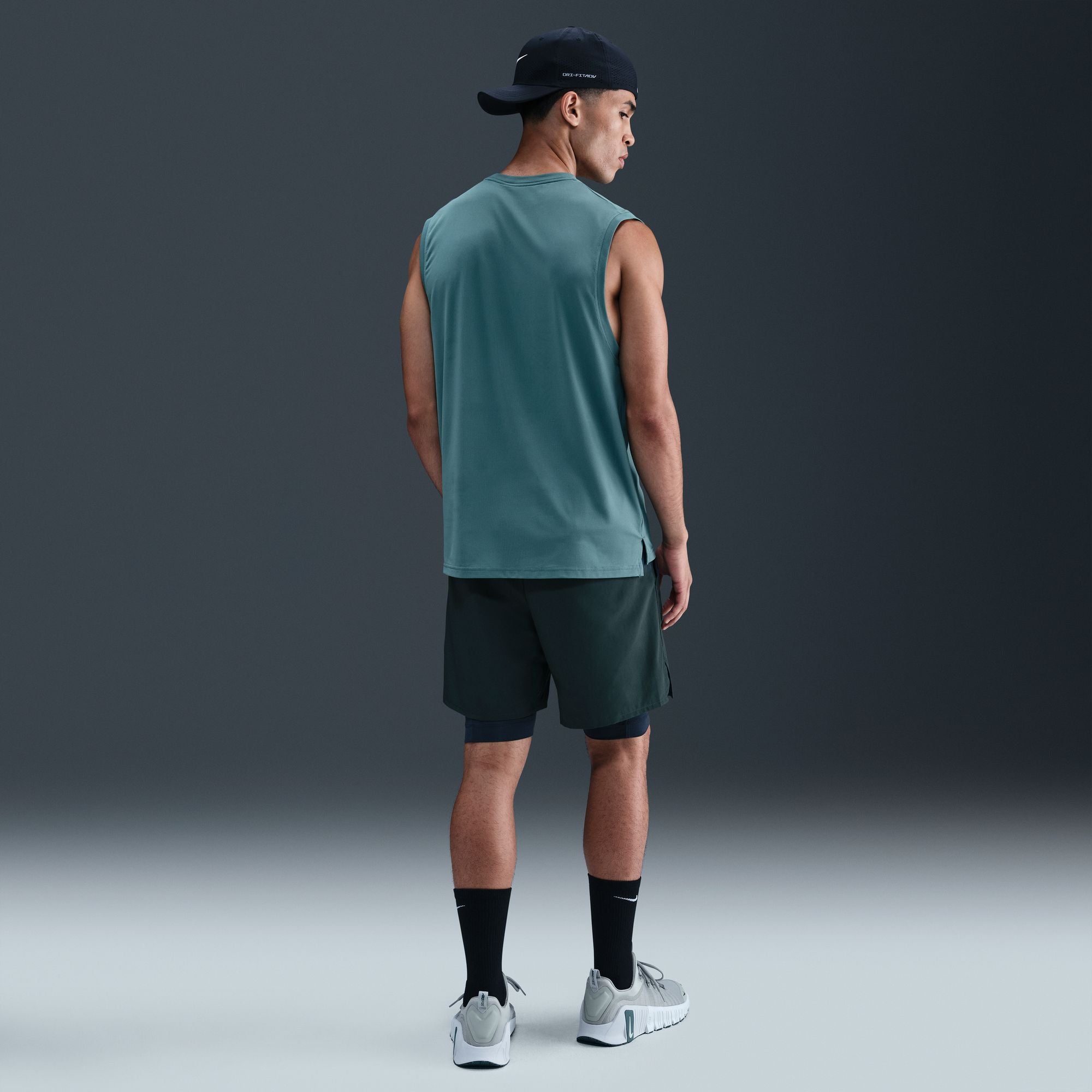 Mens Dri-Fit Unlimited 7 inch 2 in1 1 Woven Short